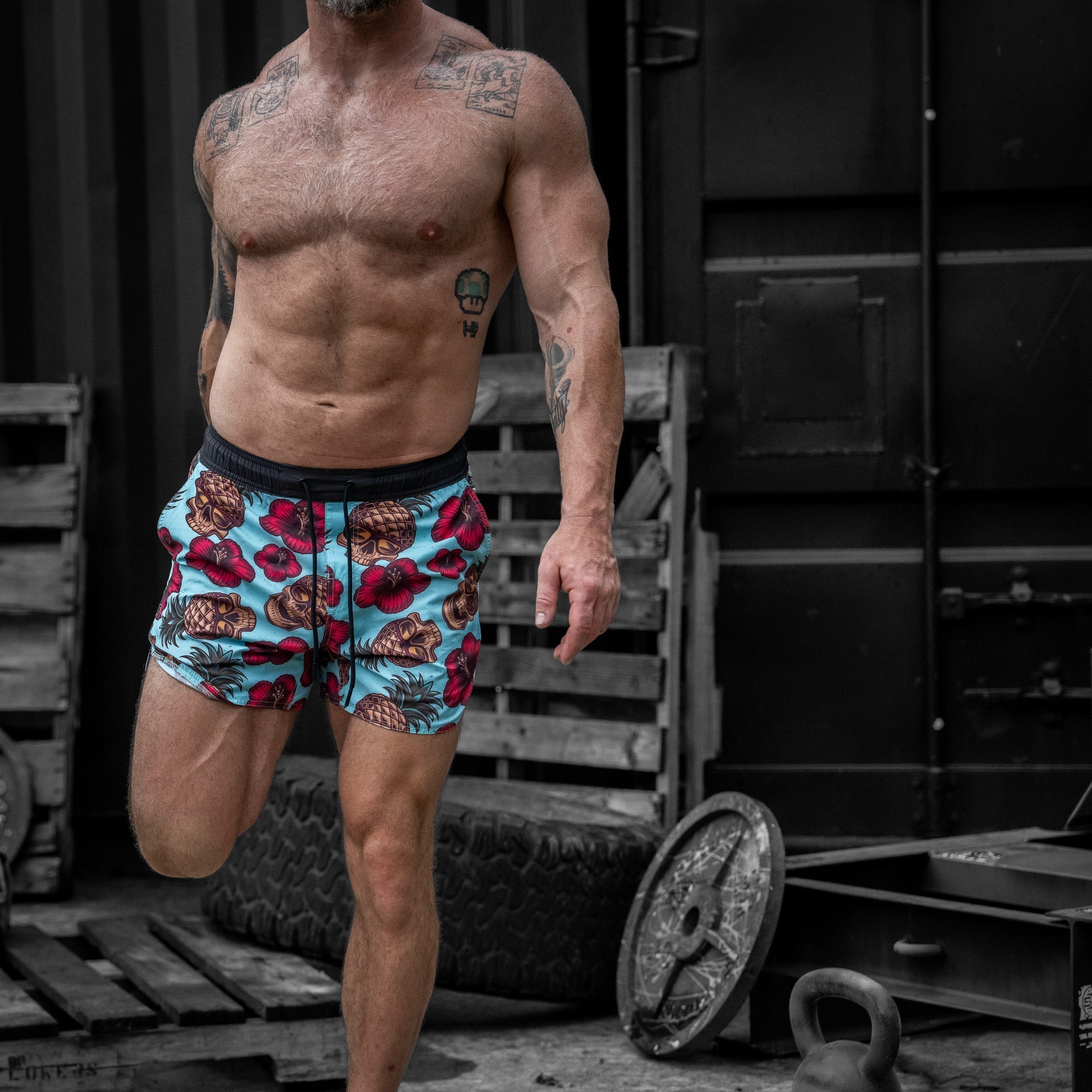 Recon Pro Trainingsshorts für Herren | 14 cm