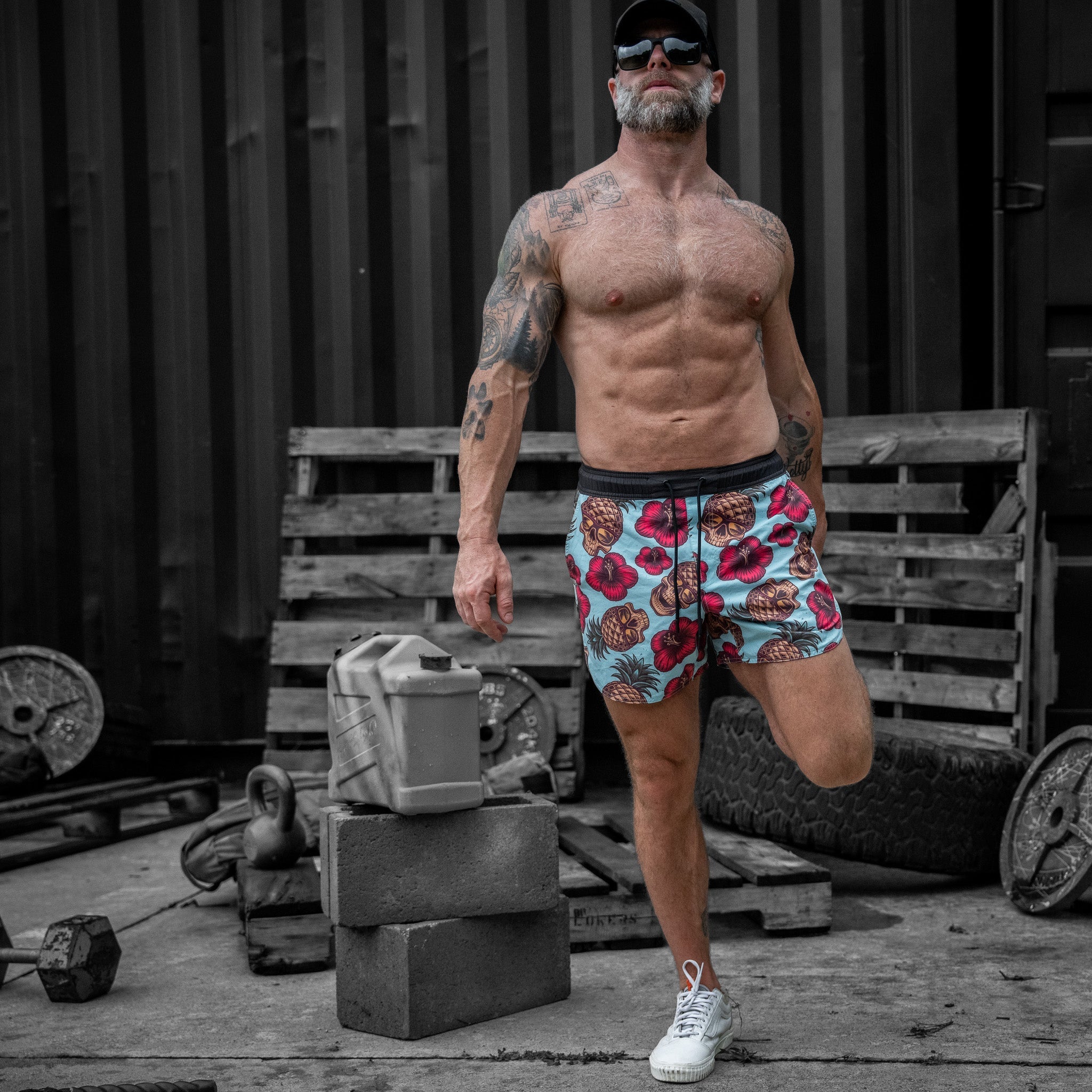 Recon Pro Trainingsshorts für Herren | 14 cm