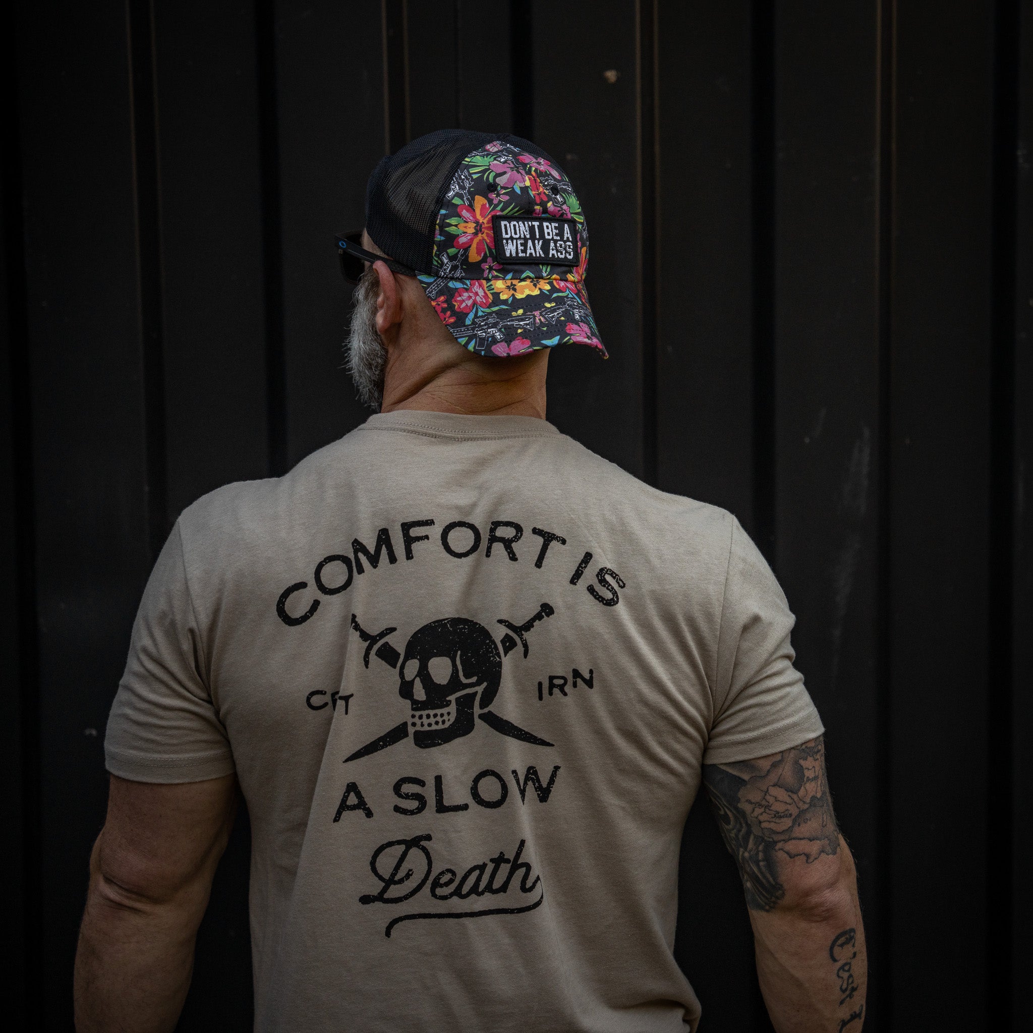 Don't Be A Weak Ass Patch Ripstop Snapback Hat