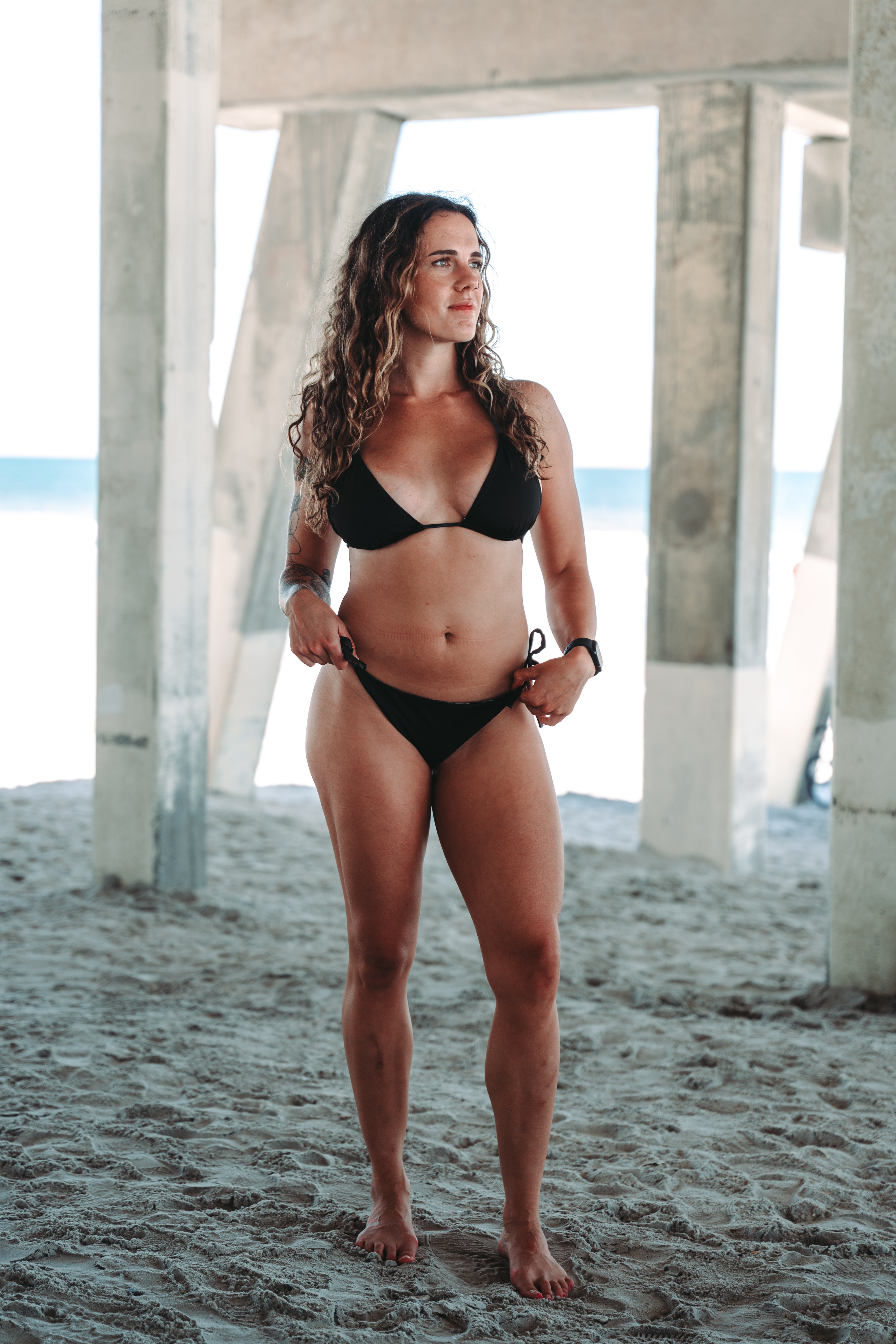 STMC® Black Reversible Bikini - Bottom