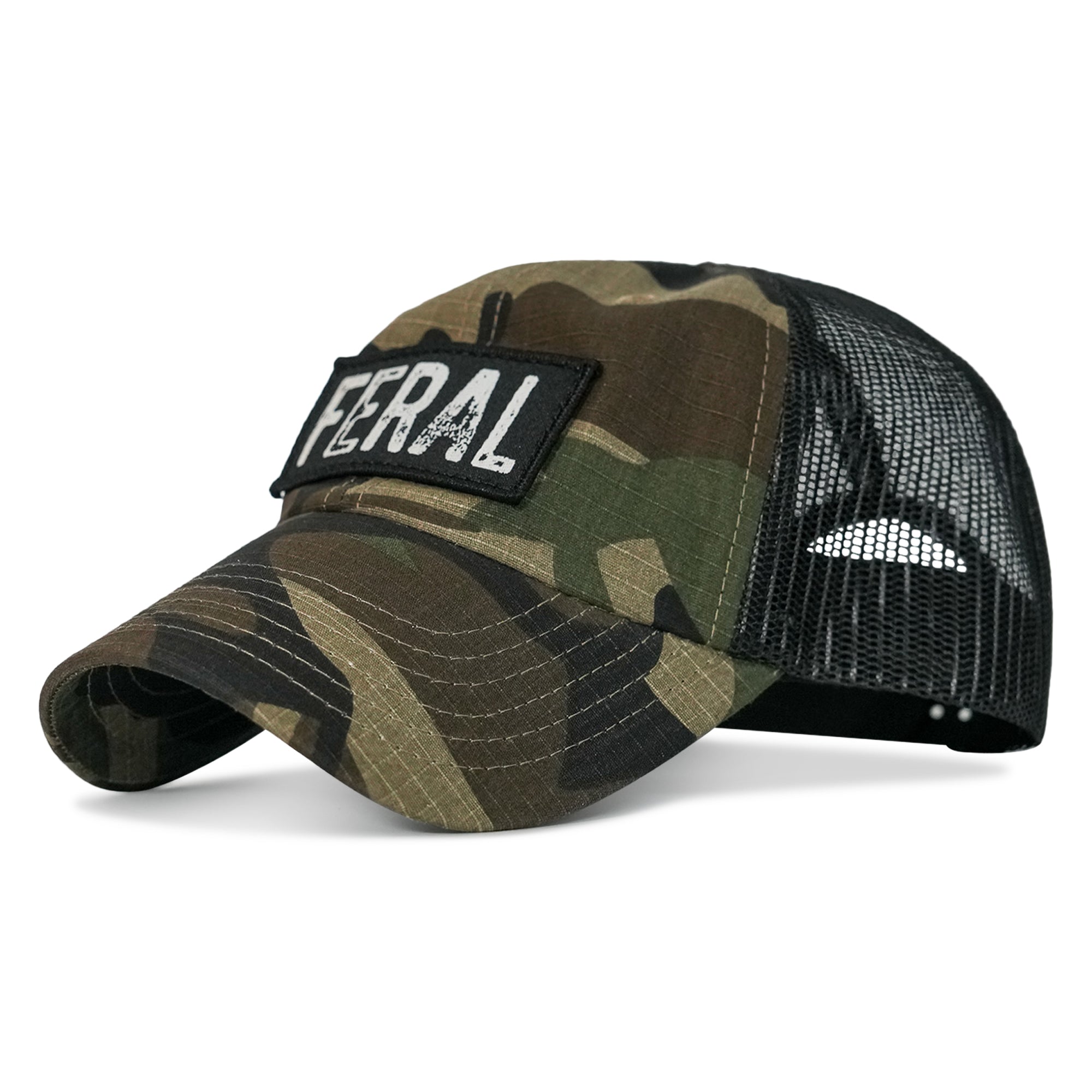 Feral Patch Low Profile RipStop Snapback Hat