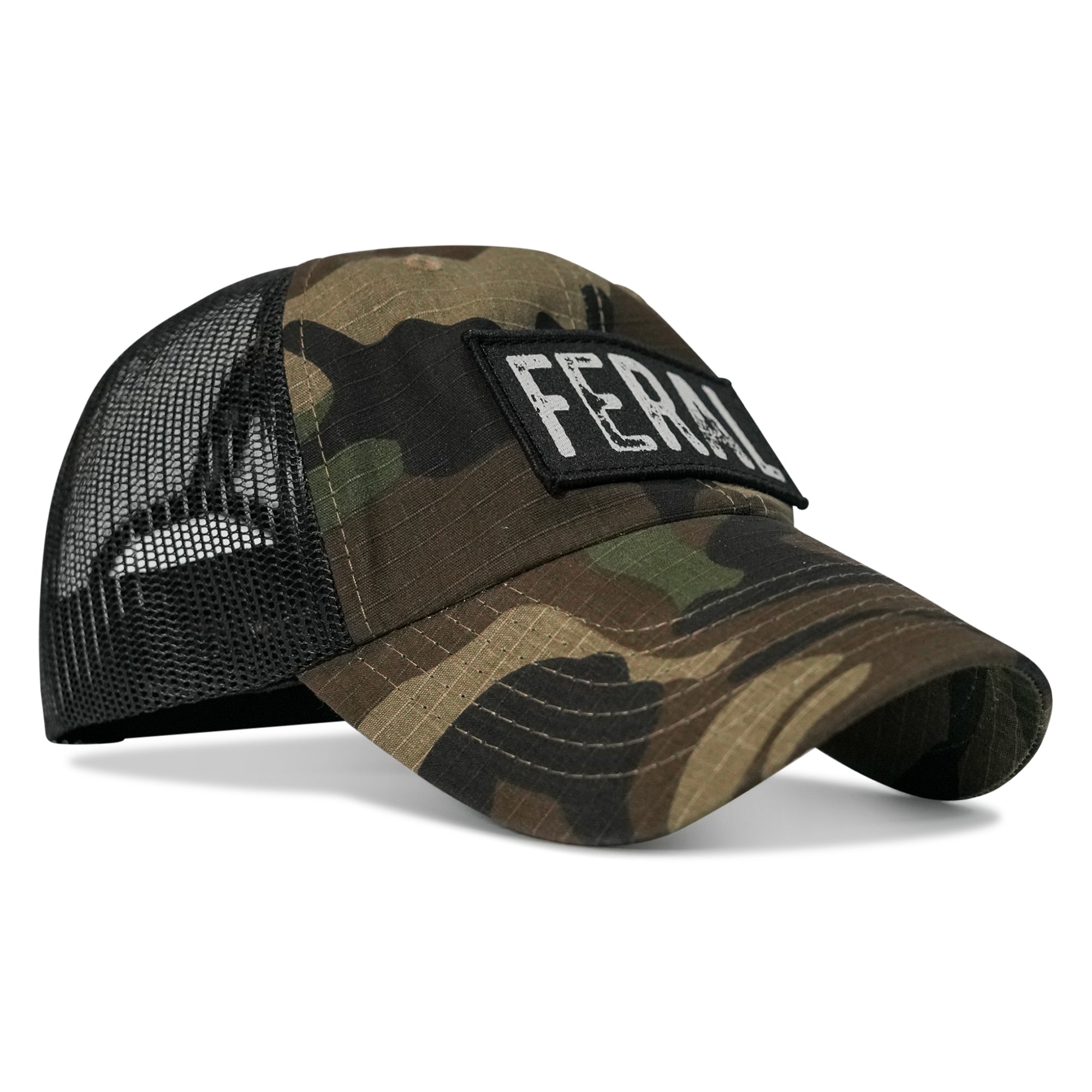 Feral Patch Low Profile RipStop Snapback Hat