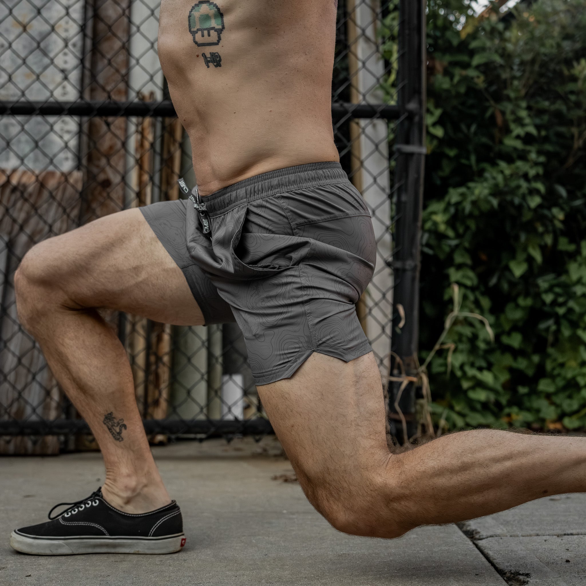 Men's Hybrid Athletic Shorts | 5.5" Inseam