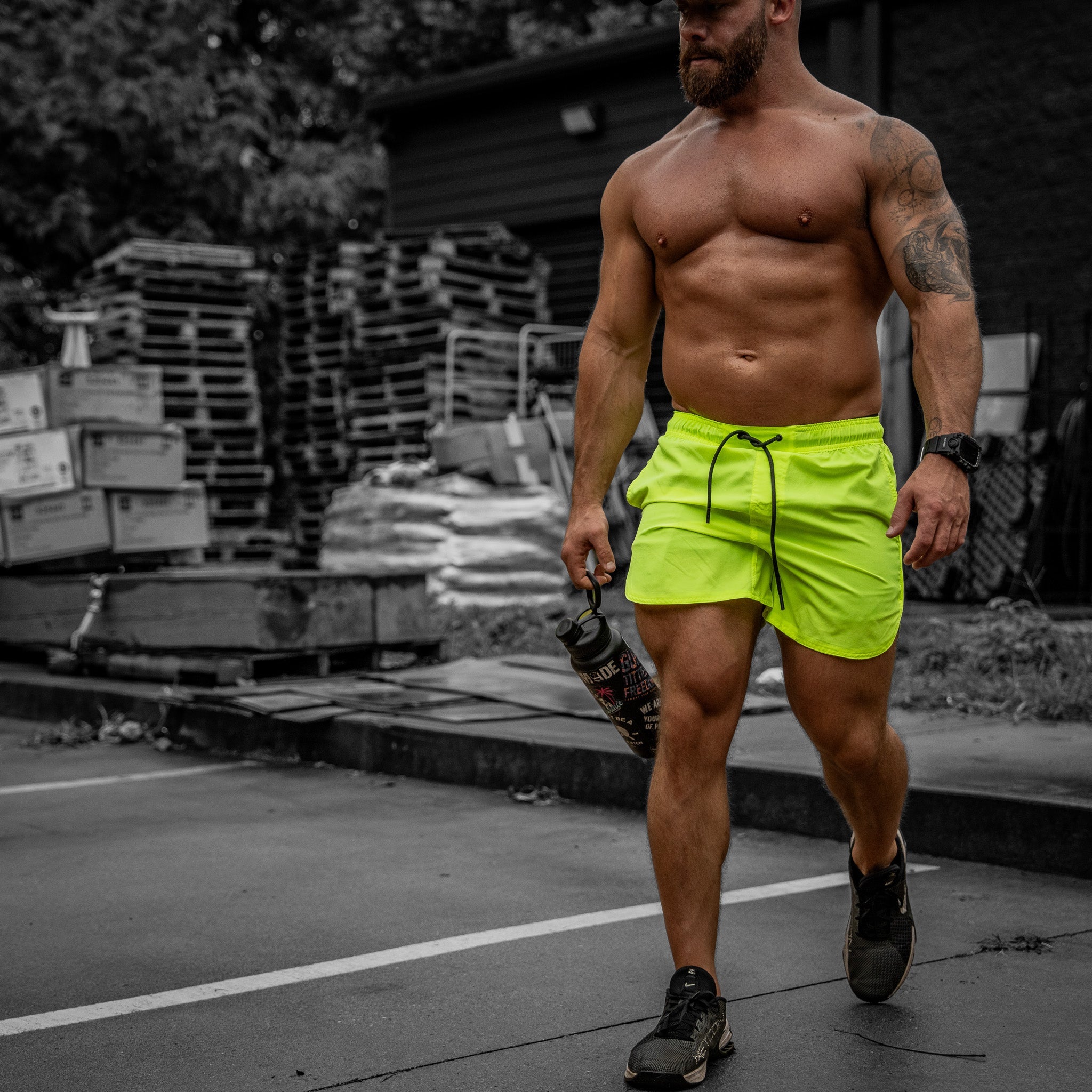 Recon Pro Trainingsshorts für Herren | 14 cm