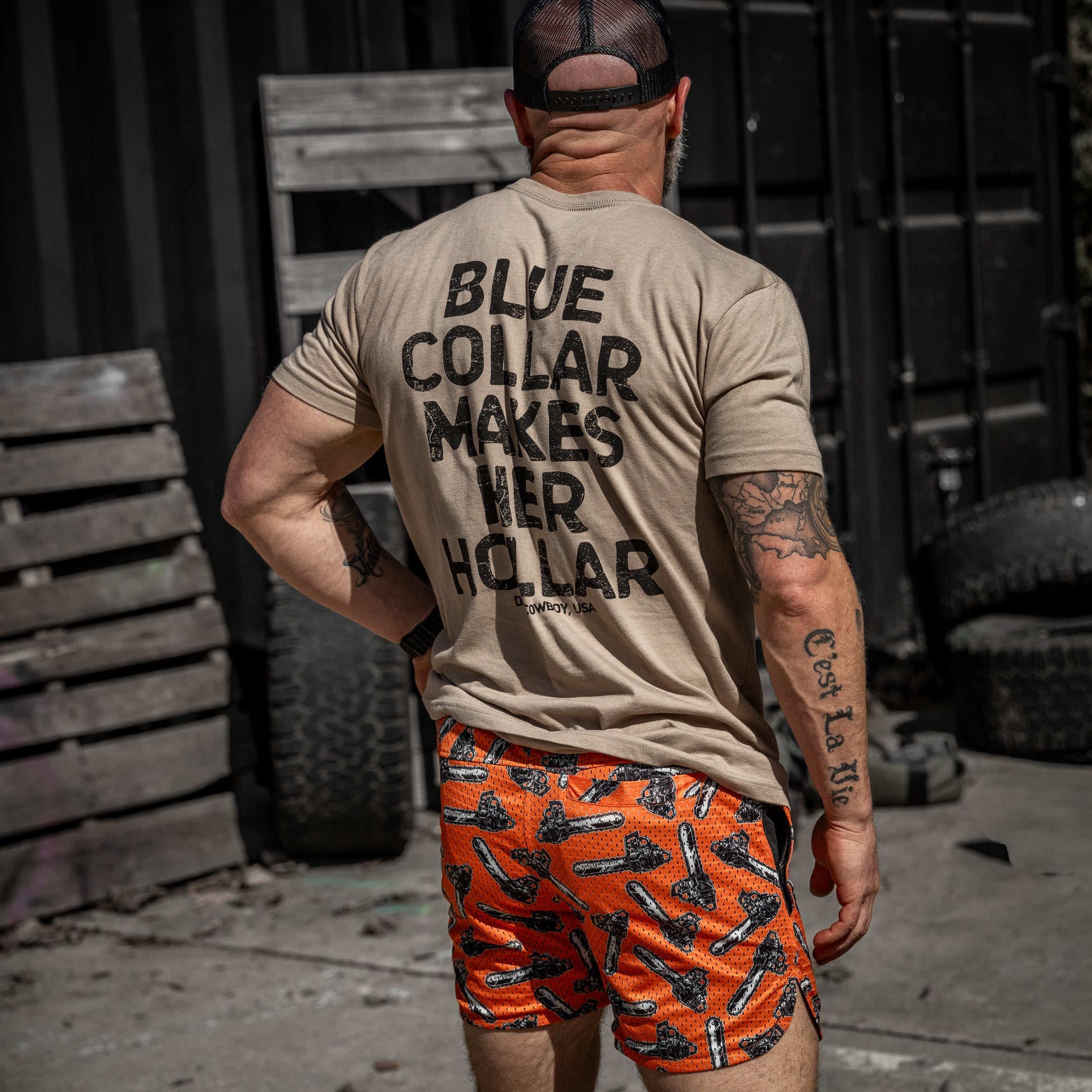 Men’s Double-Layer Mesh Training Shorts — 5" Inseam