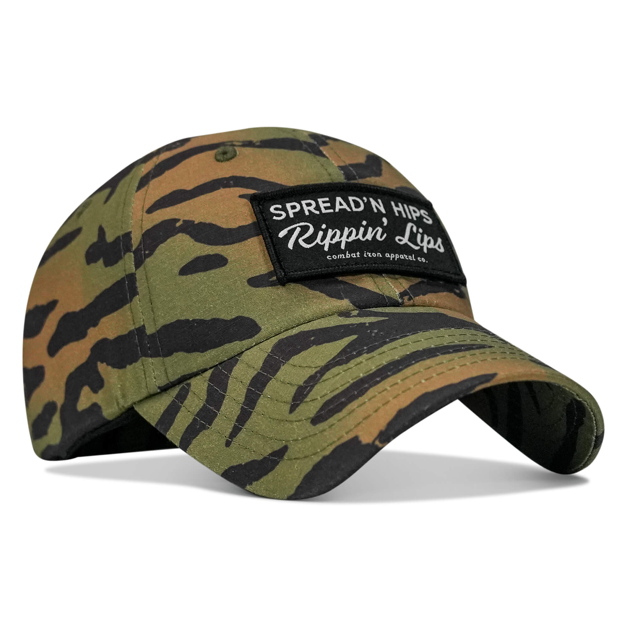 Spreadin' Hips and Rippin' Lips Patch Ripstop Snapback