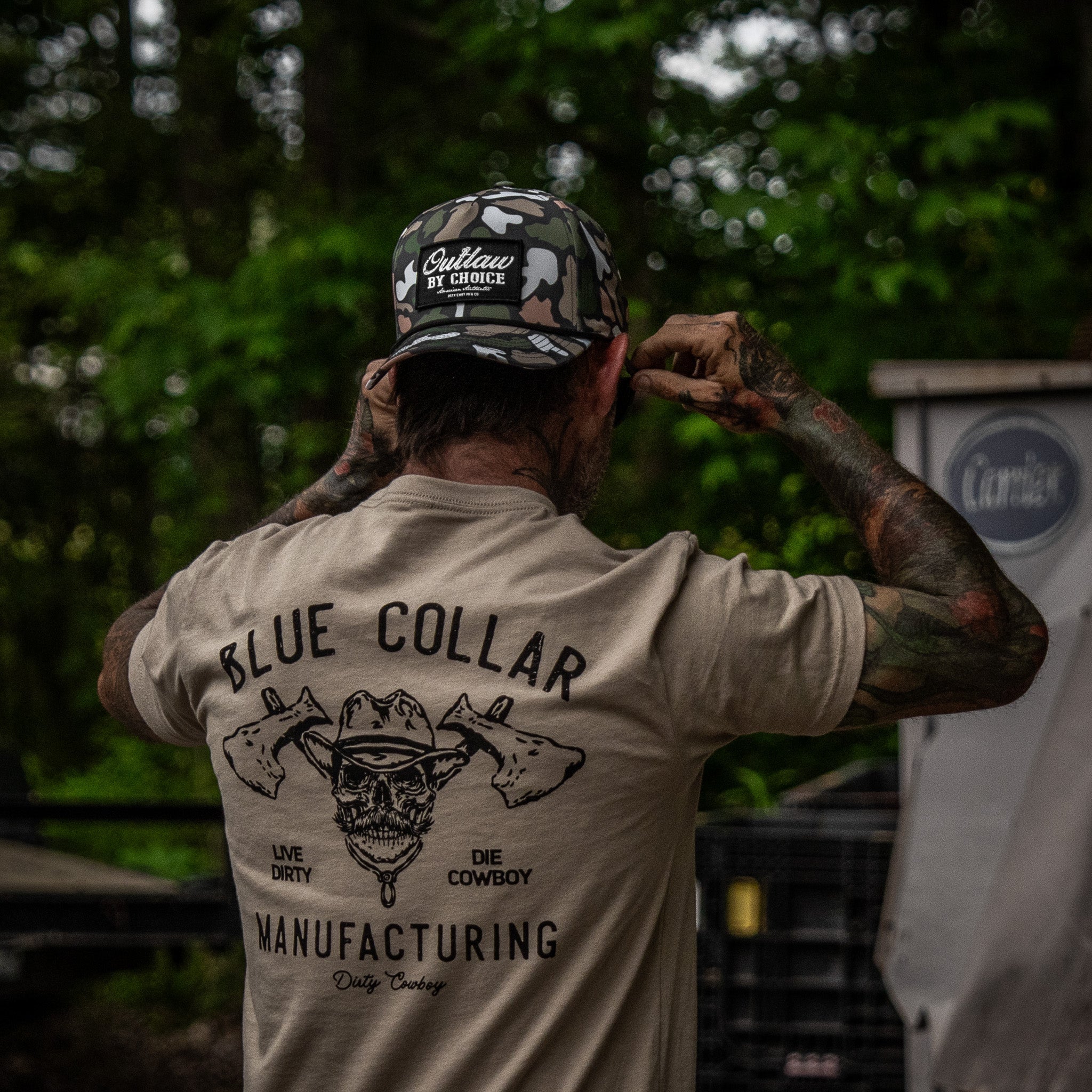 Outlaw By Choice Patch 5 Pannel Snapback