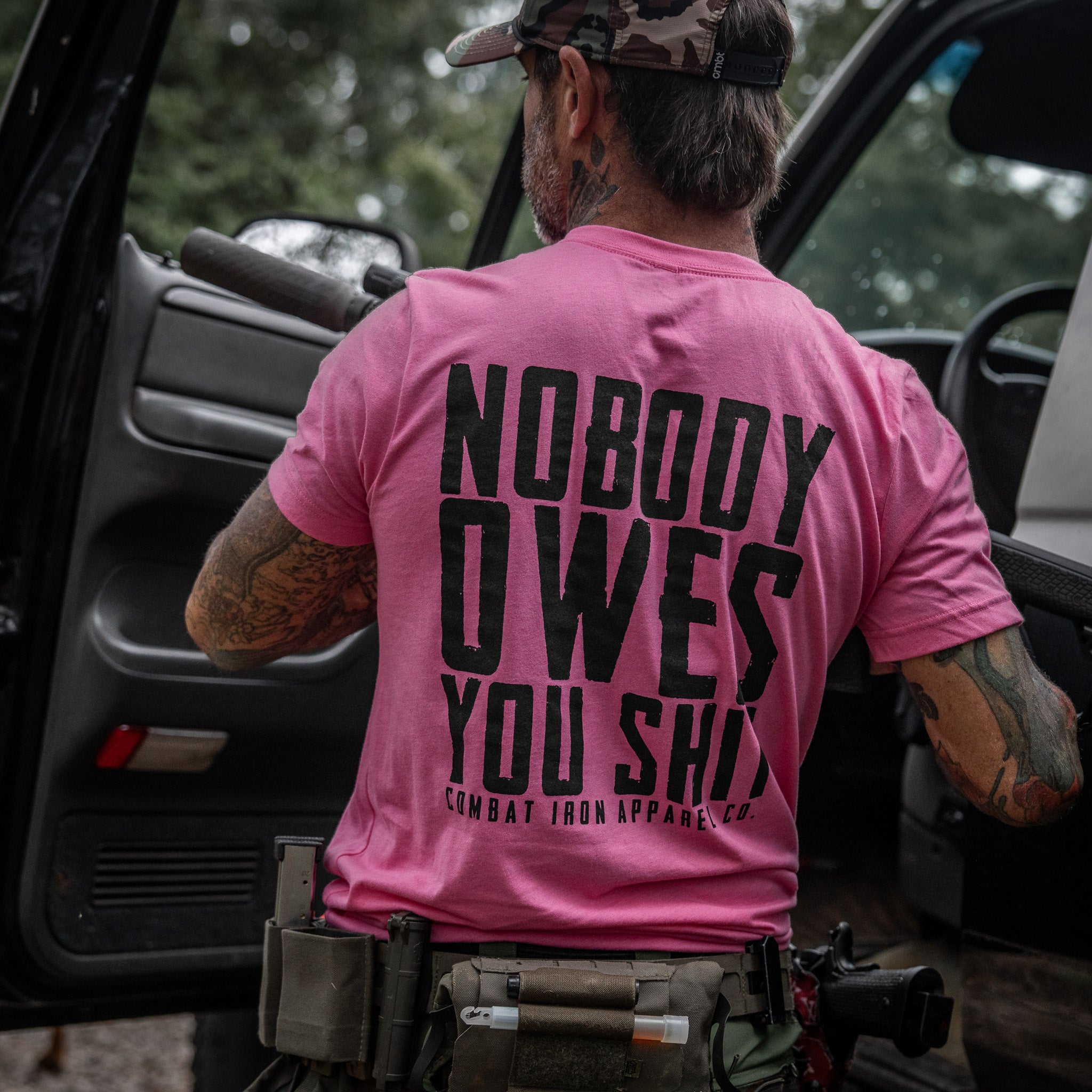 NOBODY OWES YOU Men's T-Shirt