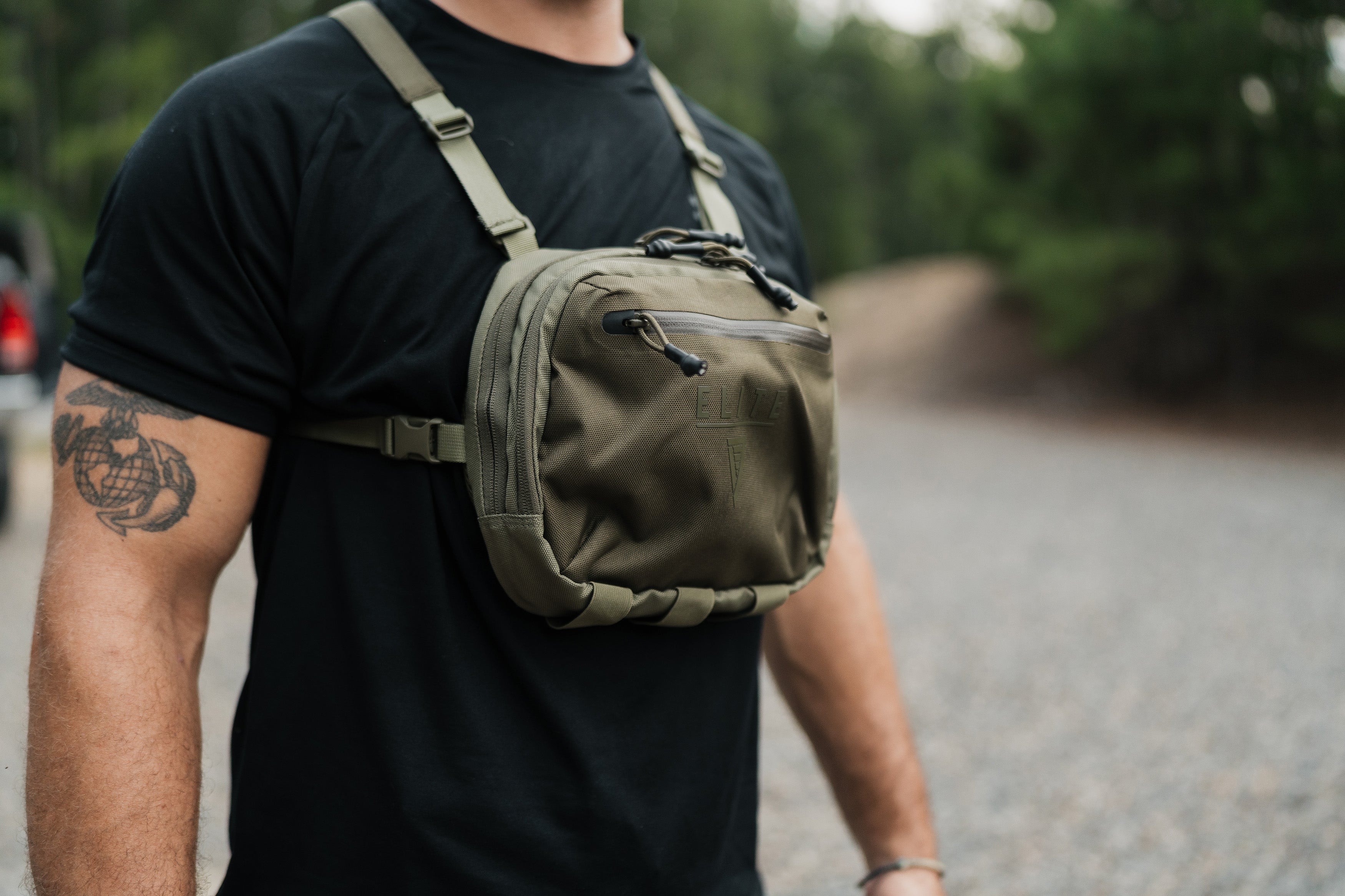 TRAILGUARD Brusttasche für verdecktes Tragen
