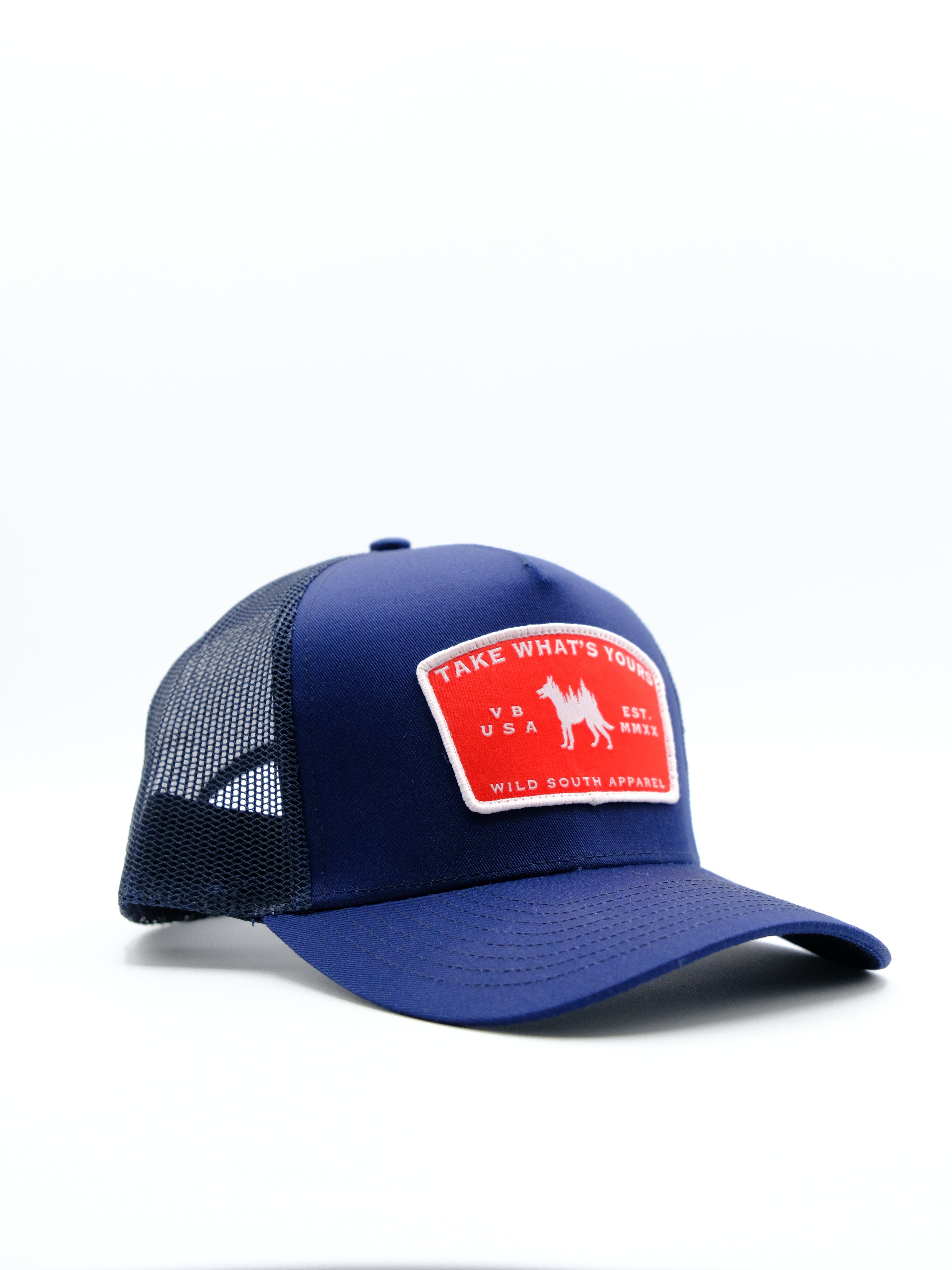 Navy Trucker Hat