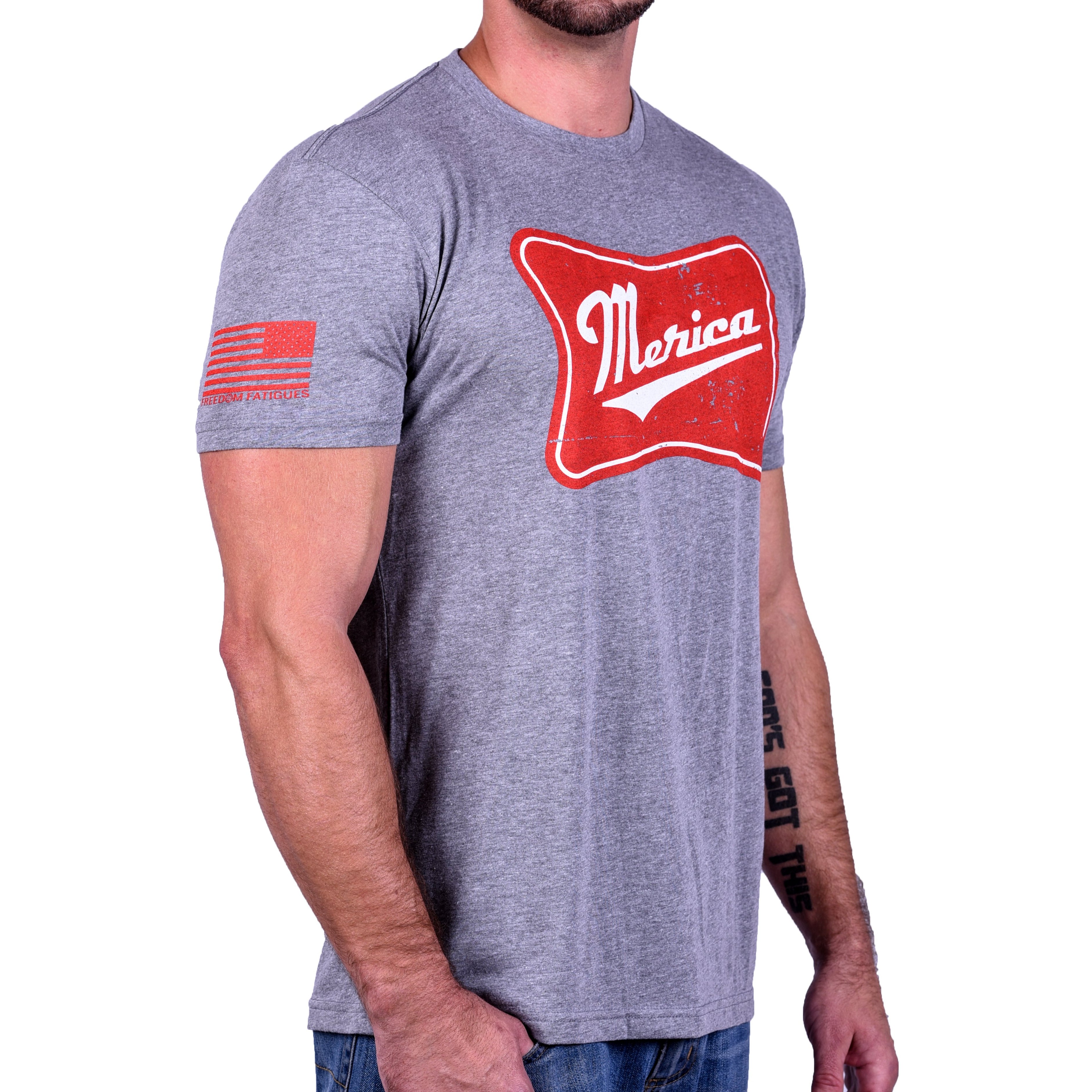 Camiseta patriótica de Estados Unidos para hombre