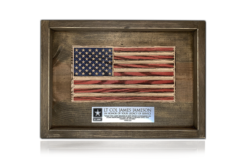 Flags of Valor - Old Glory Desk Flag