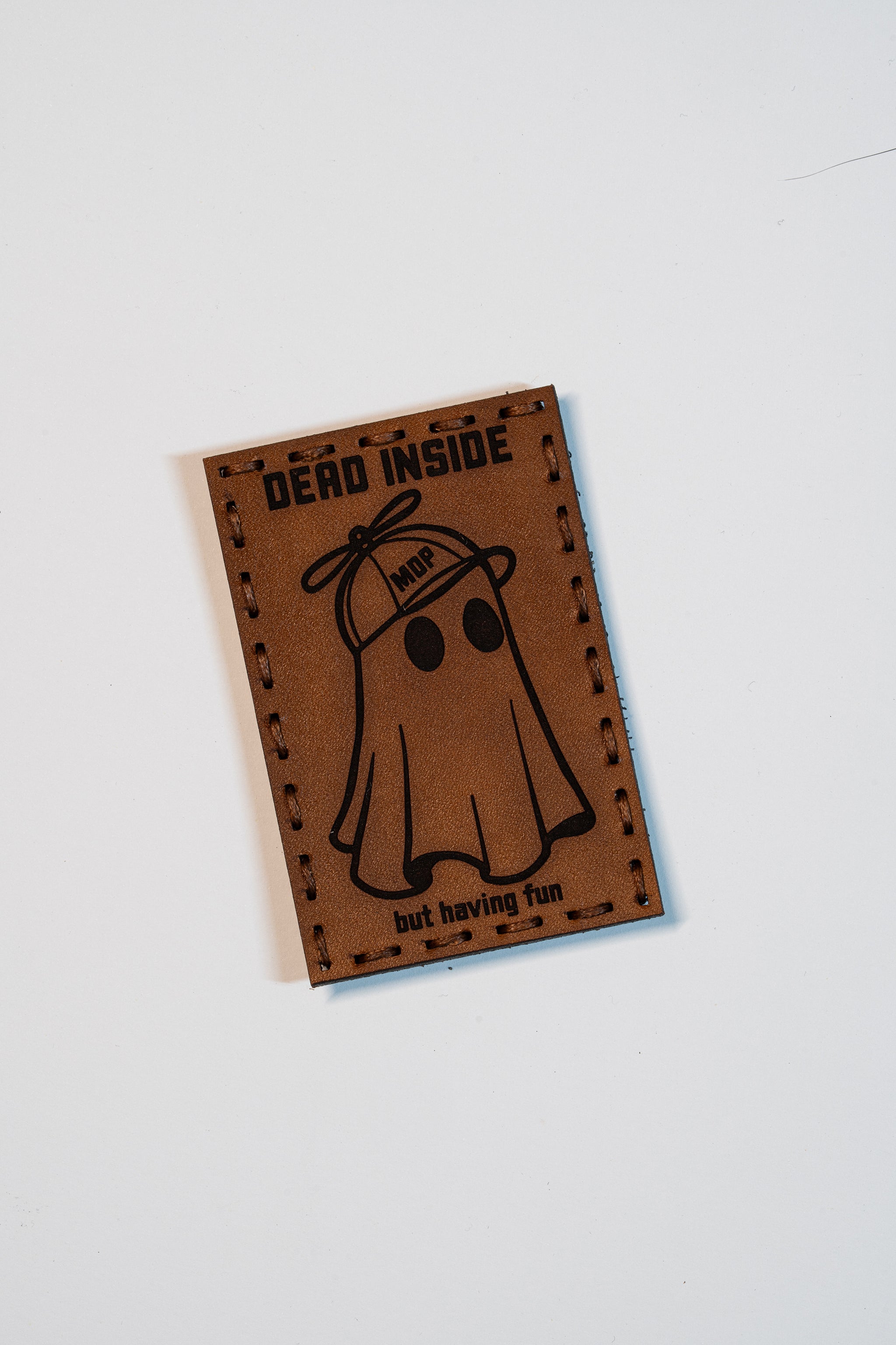Dead Inside Leather Patch