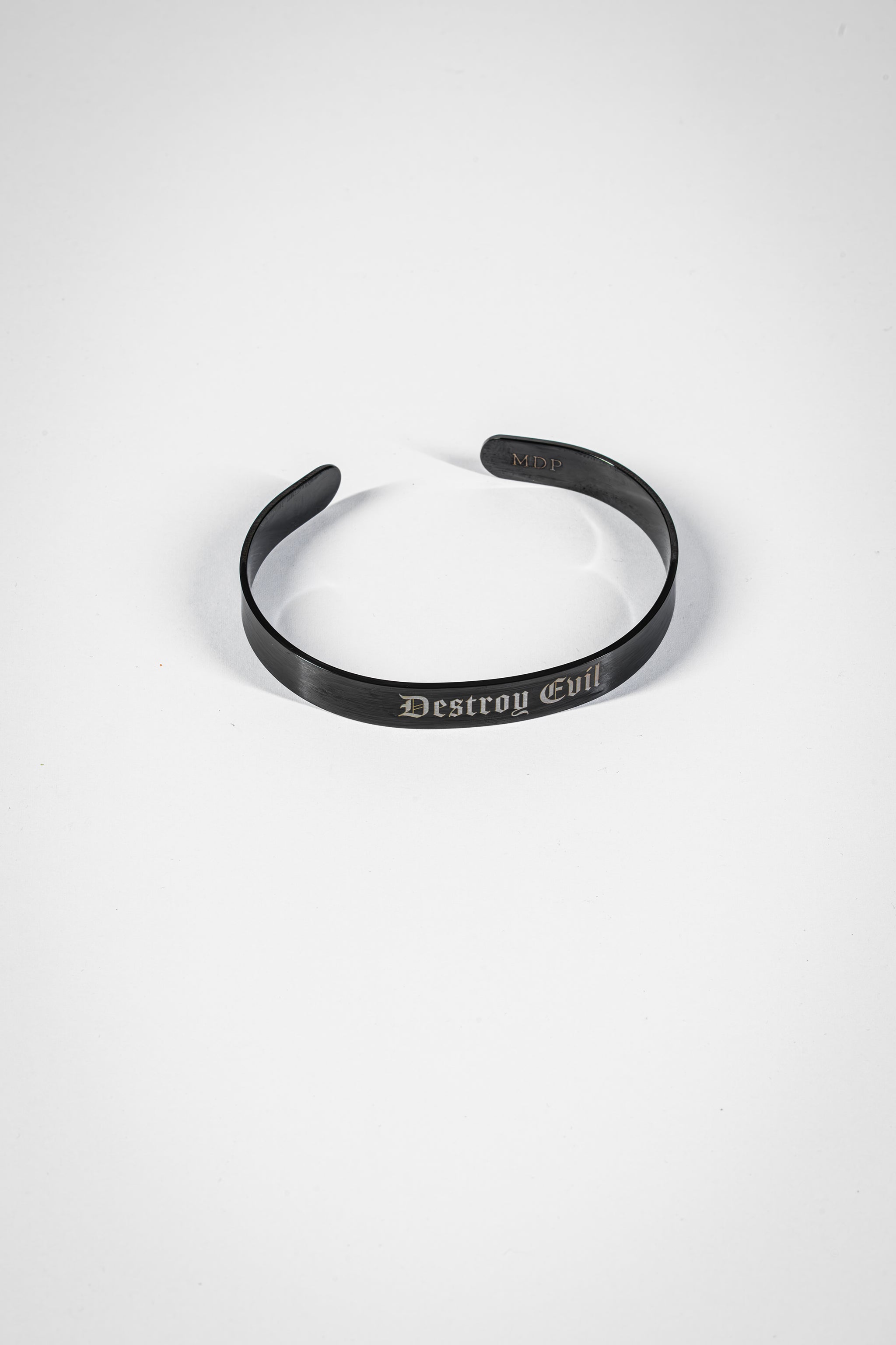 Destroy Evil Stainless Steel Cuff