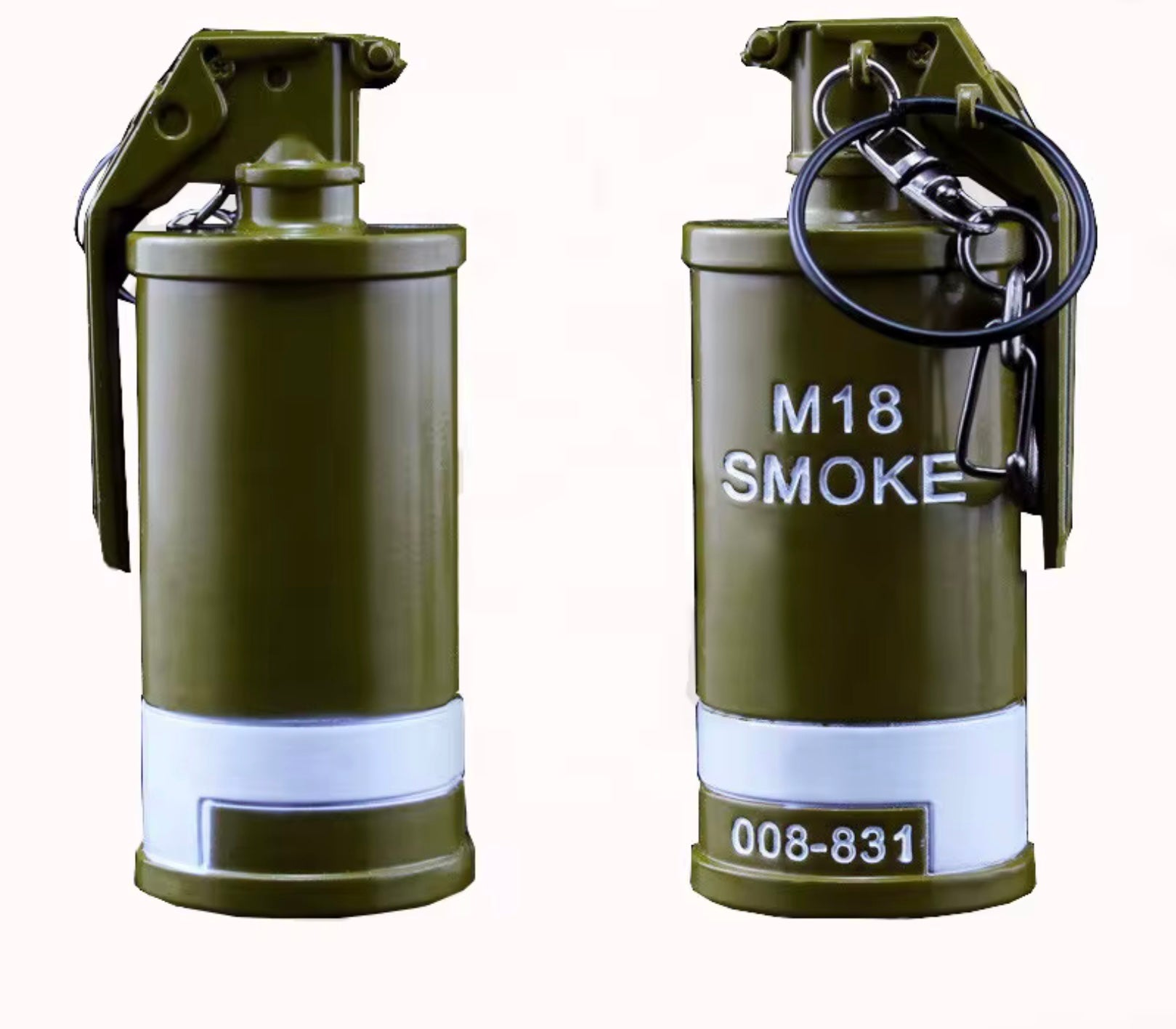 Mini Smoke Grenade Keychain – Tactical, Durable & Compact!