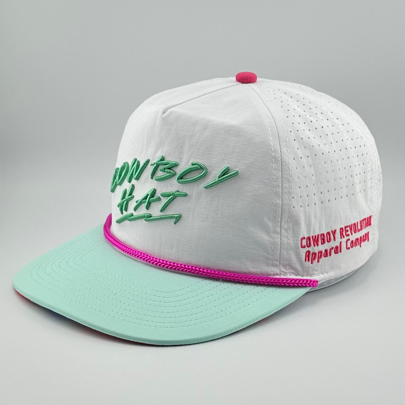 NEON SUMMER “COWBOY HAT” NYLON HAT