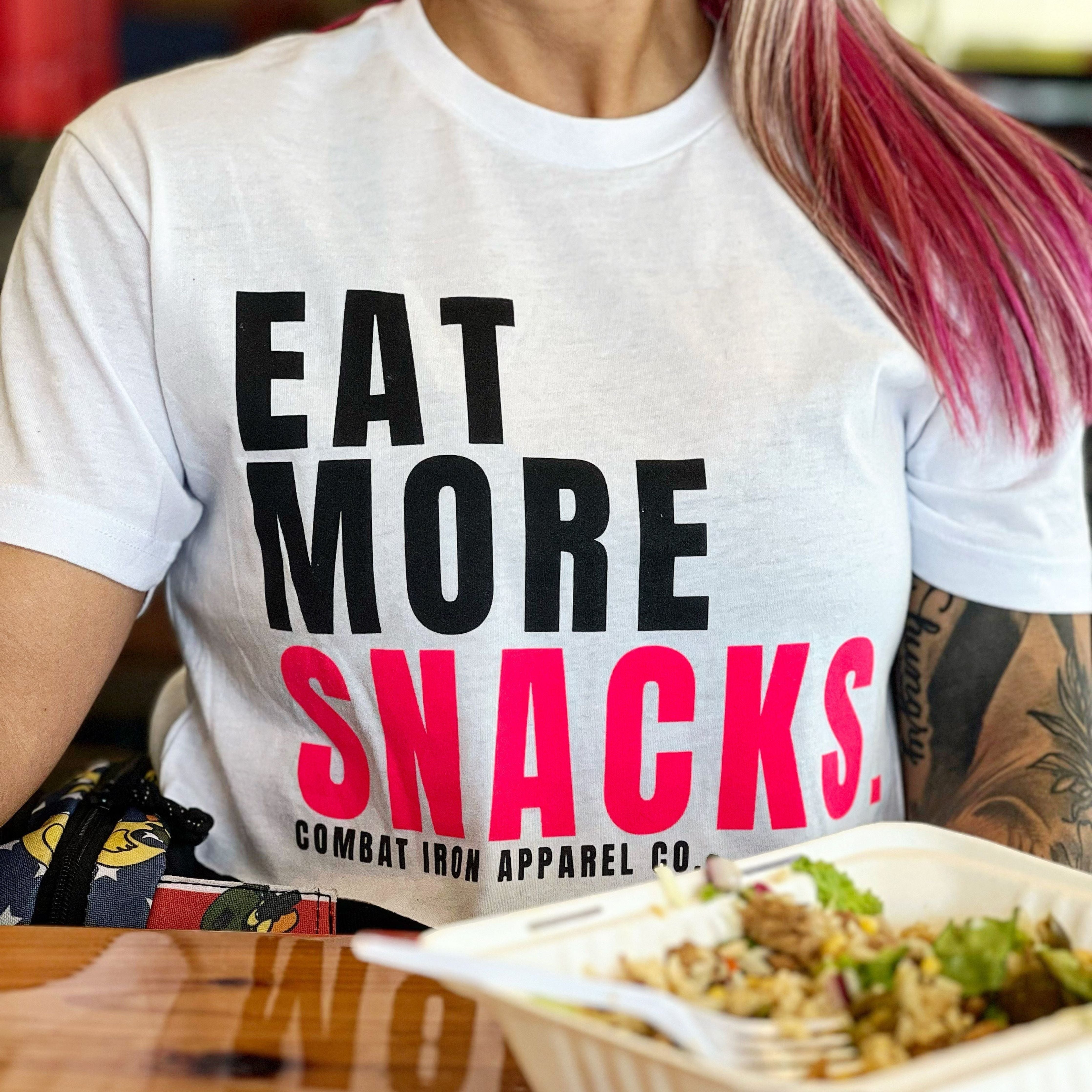 EAT MORE SNACKS T-SHIRT