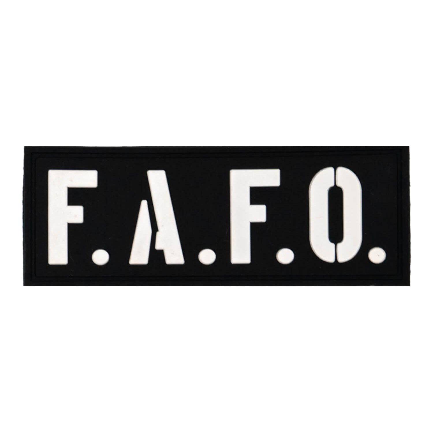 F.A.F.O. PVC Patch