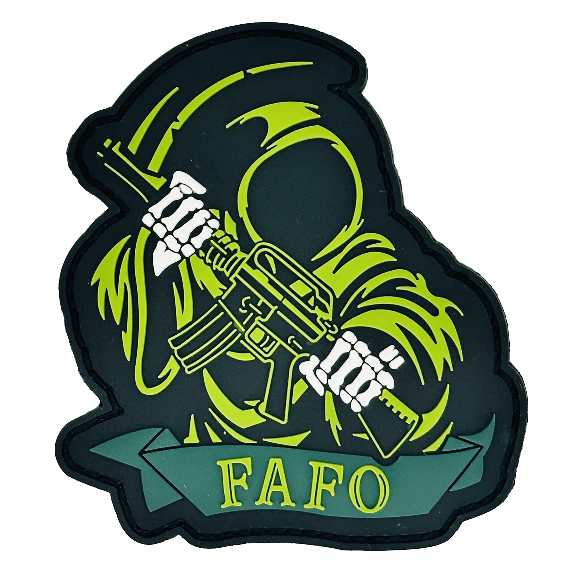 FAFO Reaper Fuck around and Find out - PVC PATCH