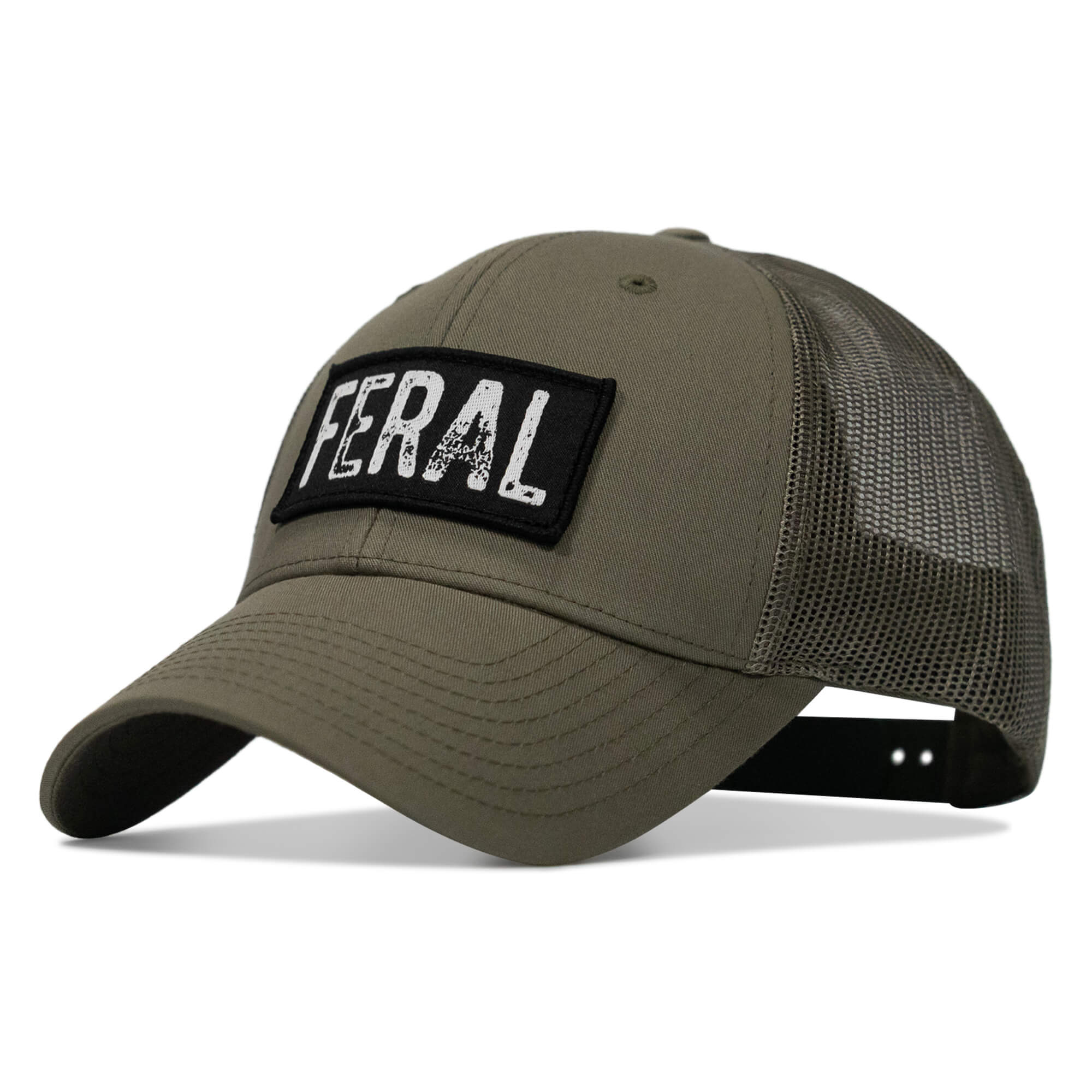 Feral Vintaged Patch Snapback Hat
