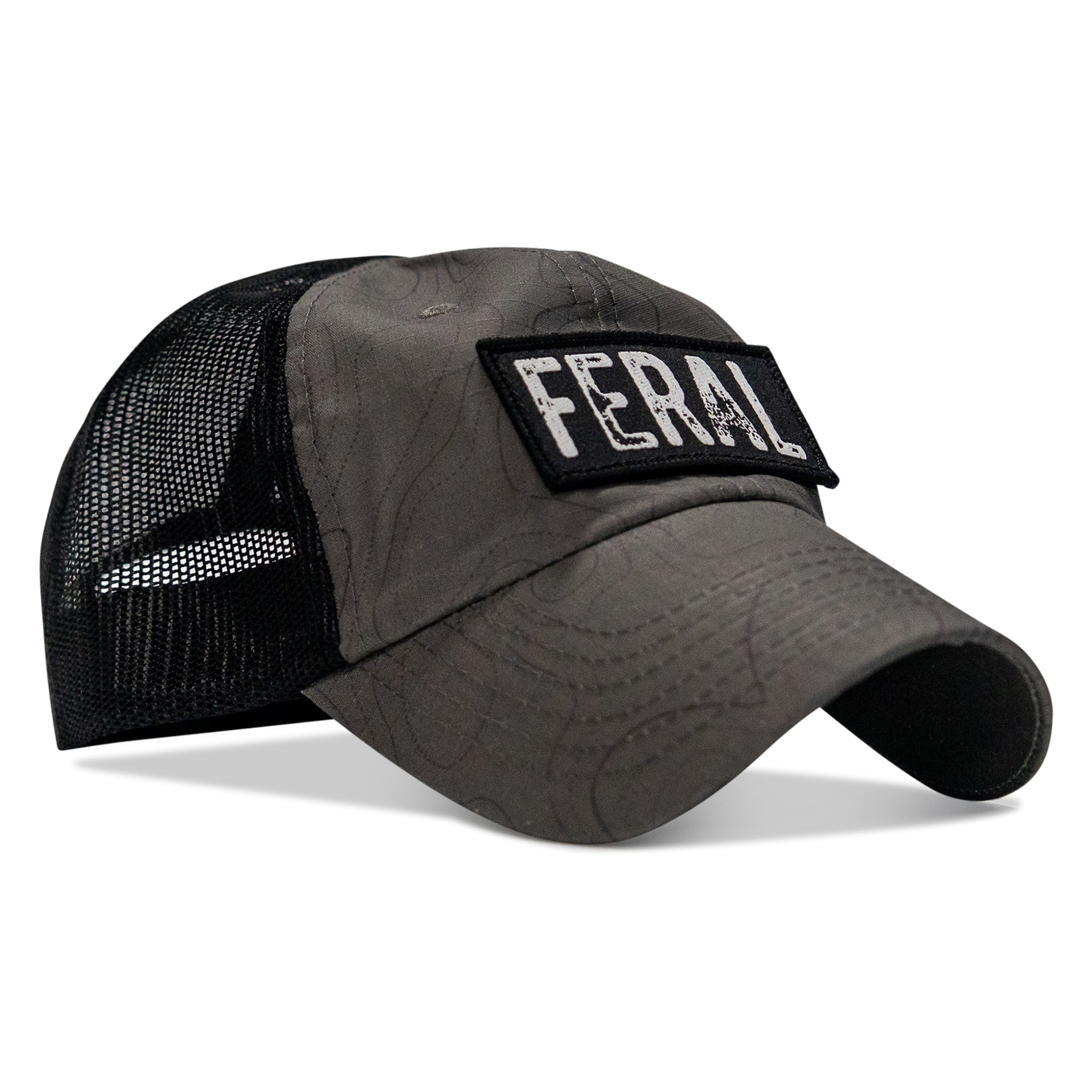 Feral Patch Low Profile RipStop Snapback Hat