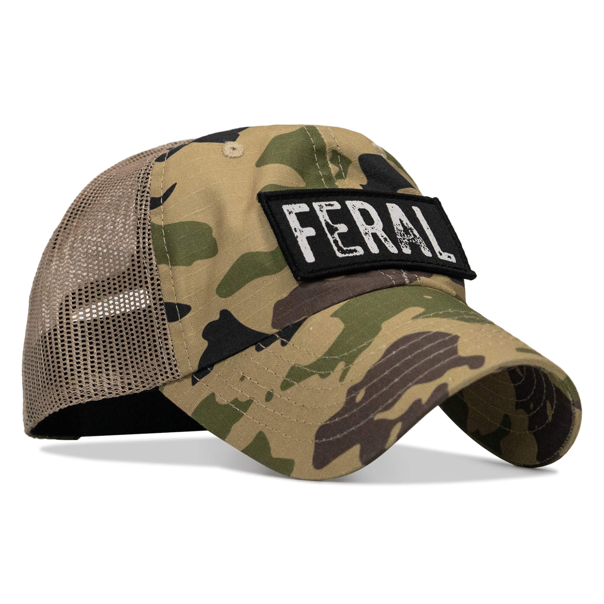 Feral Patch Low Profile RipStop Snapback Hat