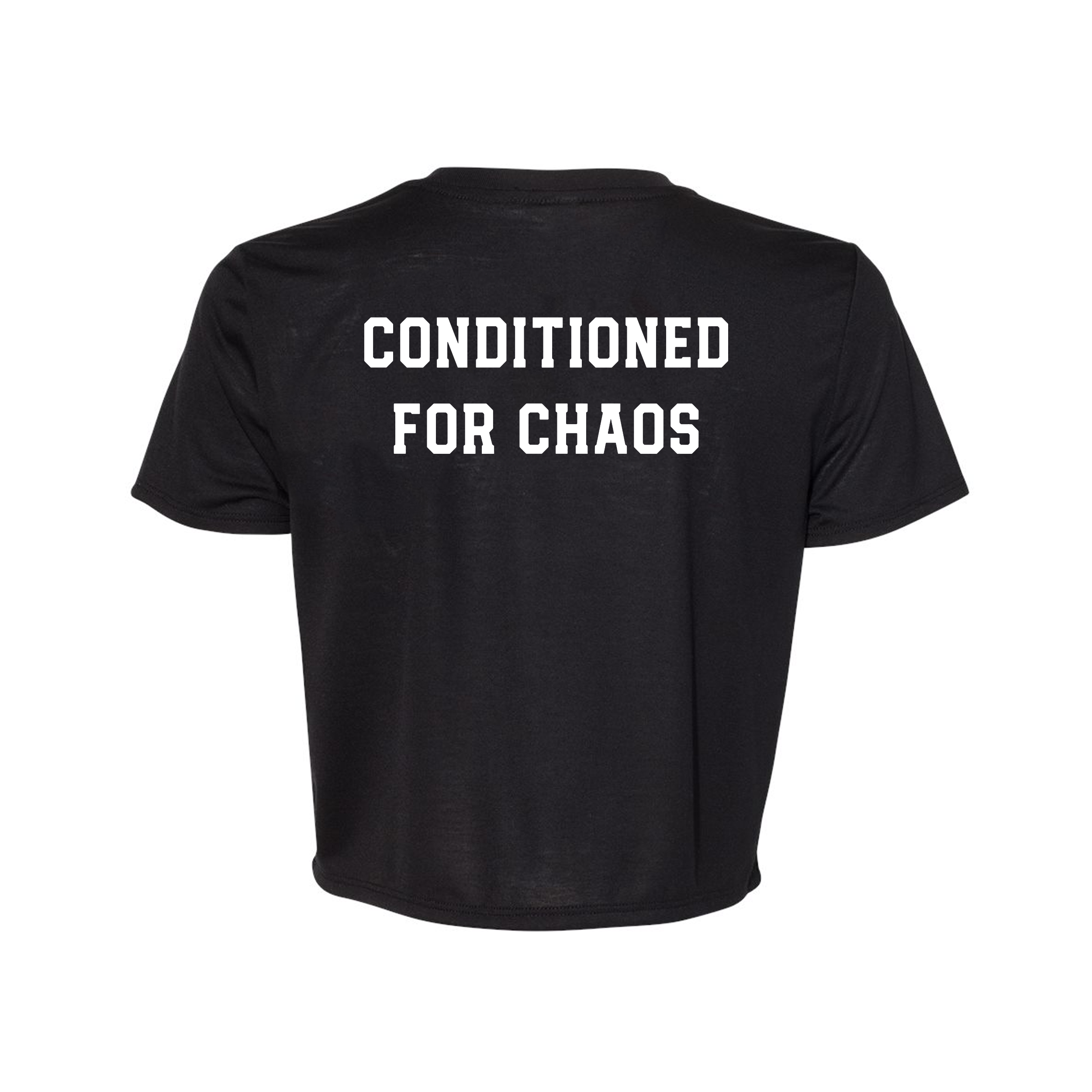 CHAOS TRAINING CROP TEE