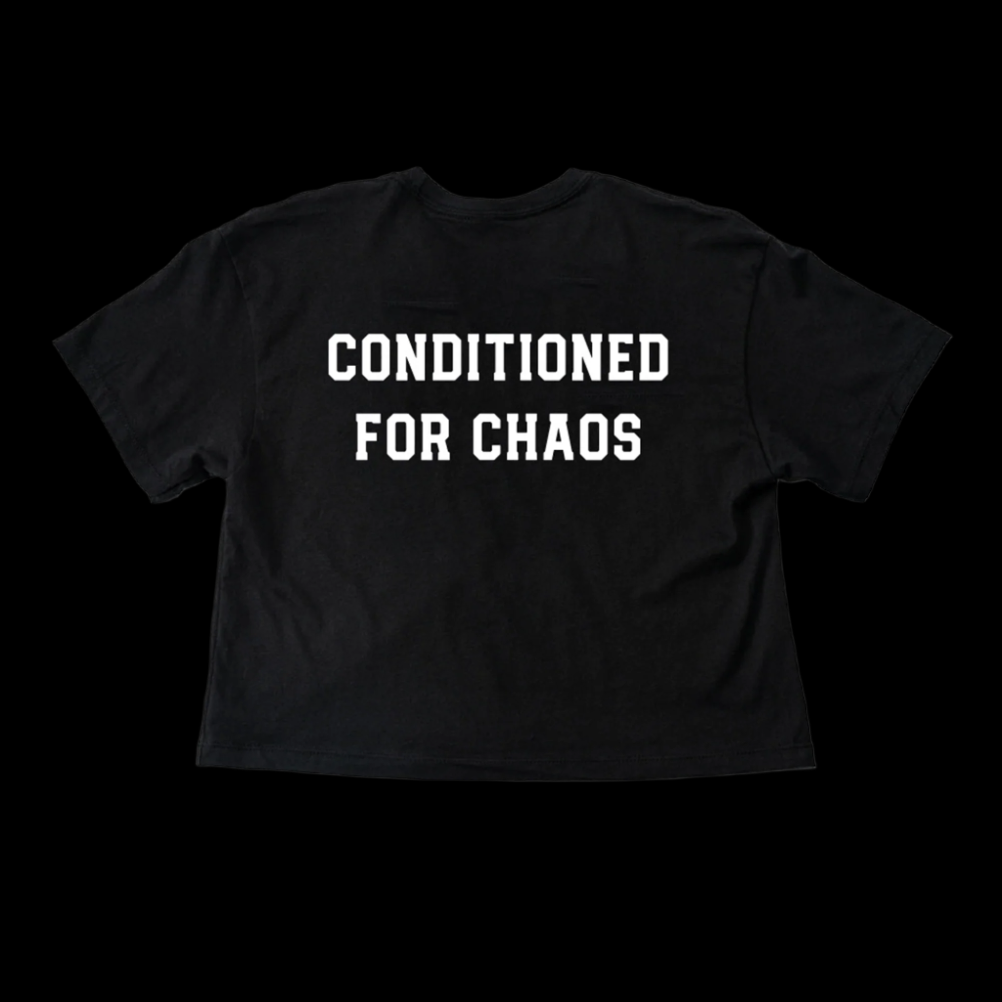 CHAOS TRAINING CROP TEE