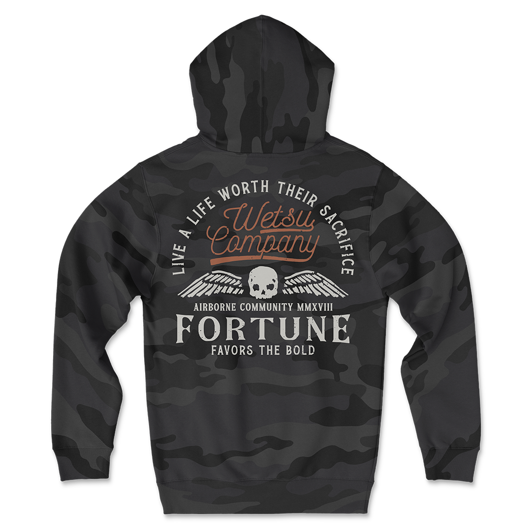 Fortune Favors The Bold Hoodie