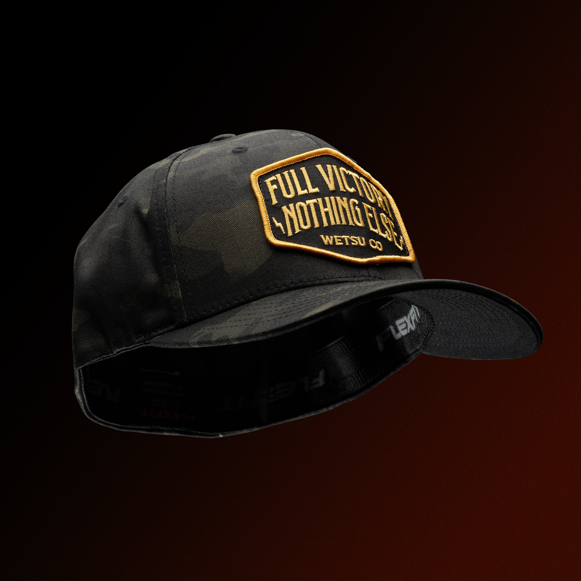 Full Victory Shield Patch Flexfit Hat