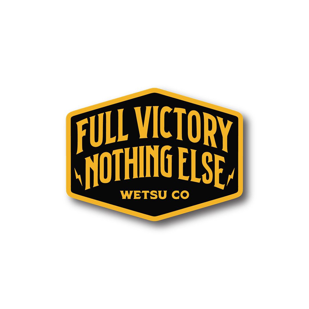 Full Victory Shield Sticker