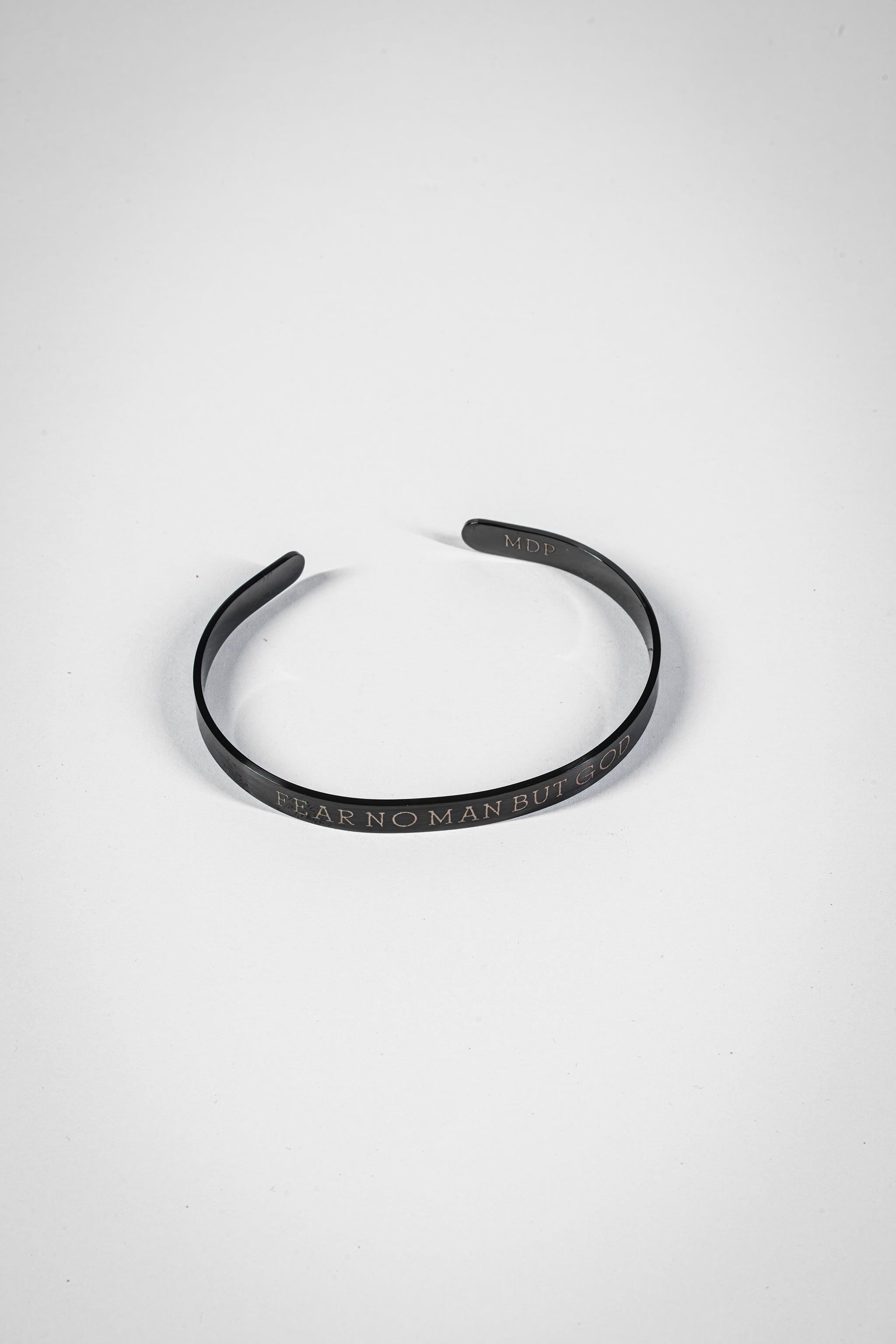 Fear No Man Stainless Steel Cuff