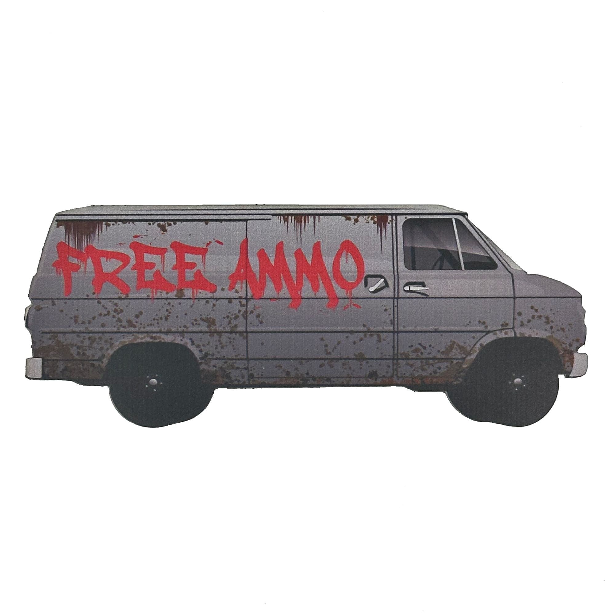 Free Ammo Van - 4" Printed Vinyl Patch