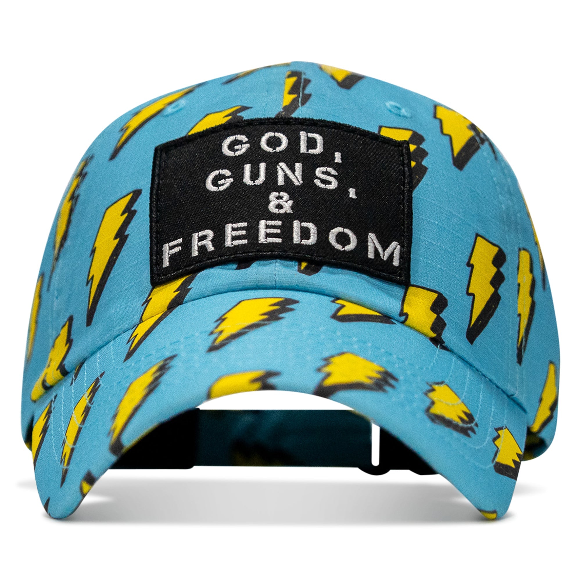 Ripstop God, Guns and Freedom Lifestyle Patch Low Profile Hat
