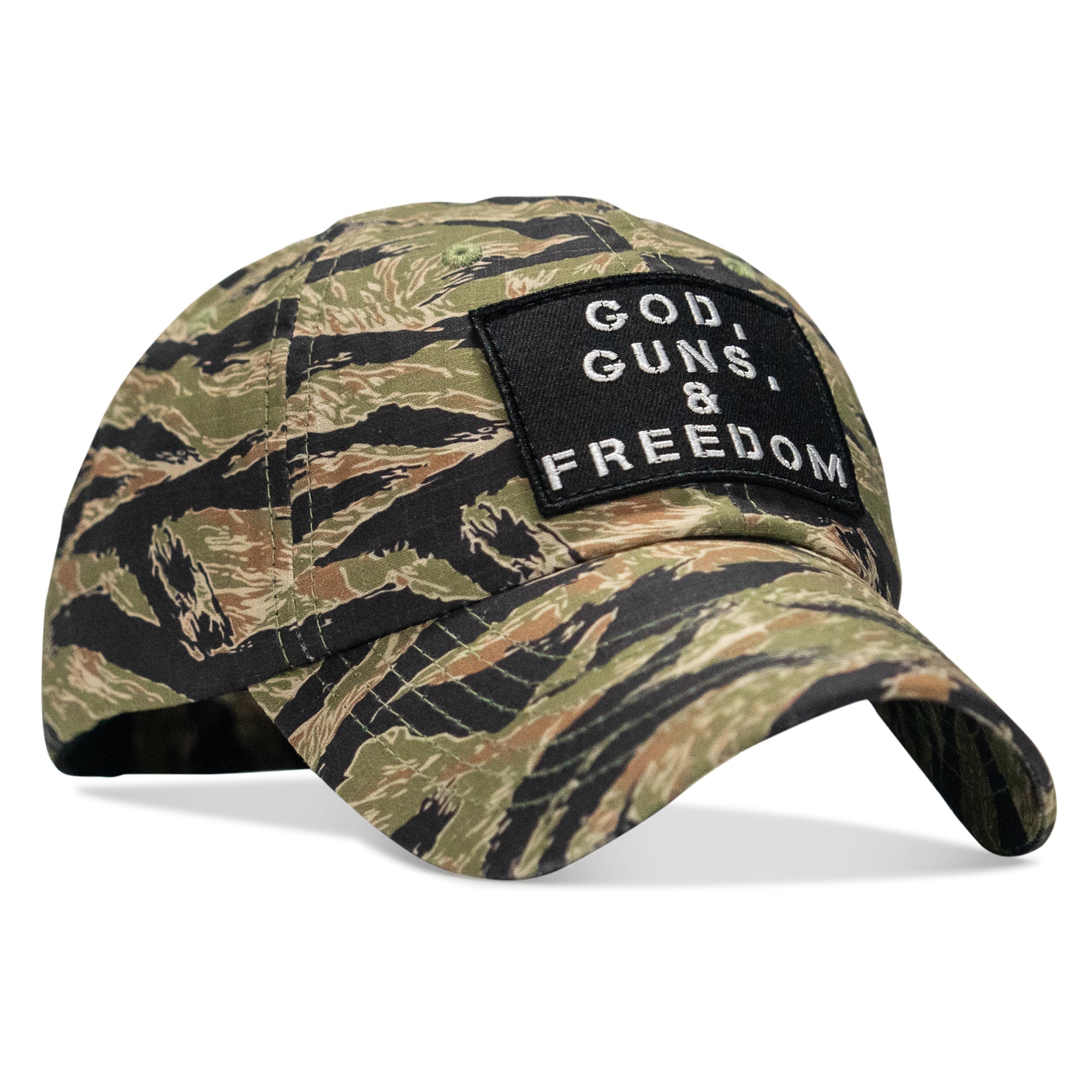 Ripstop God, Guns and Freedom Lifestyle Patch Low Profile Hat
