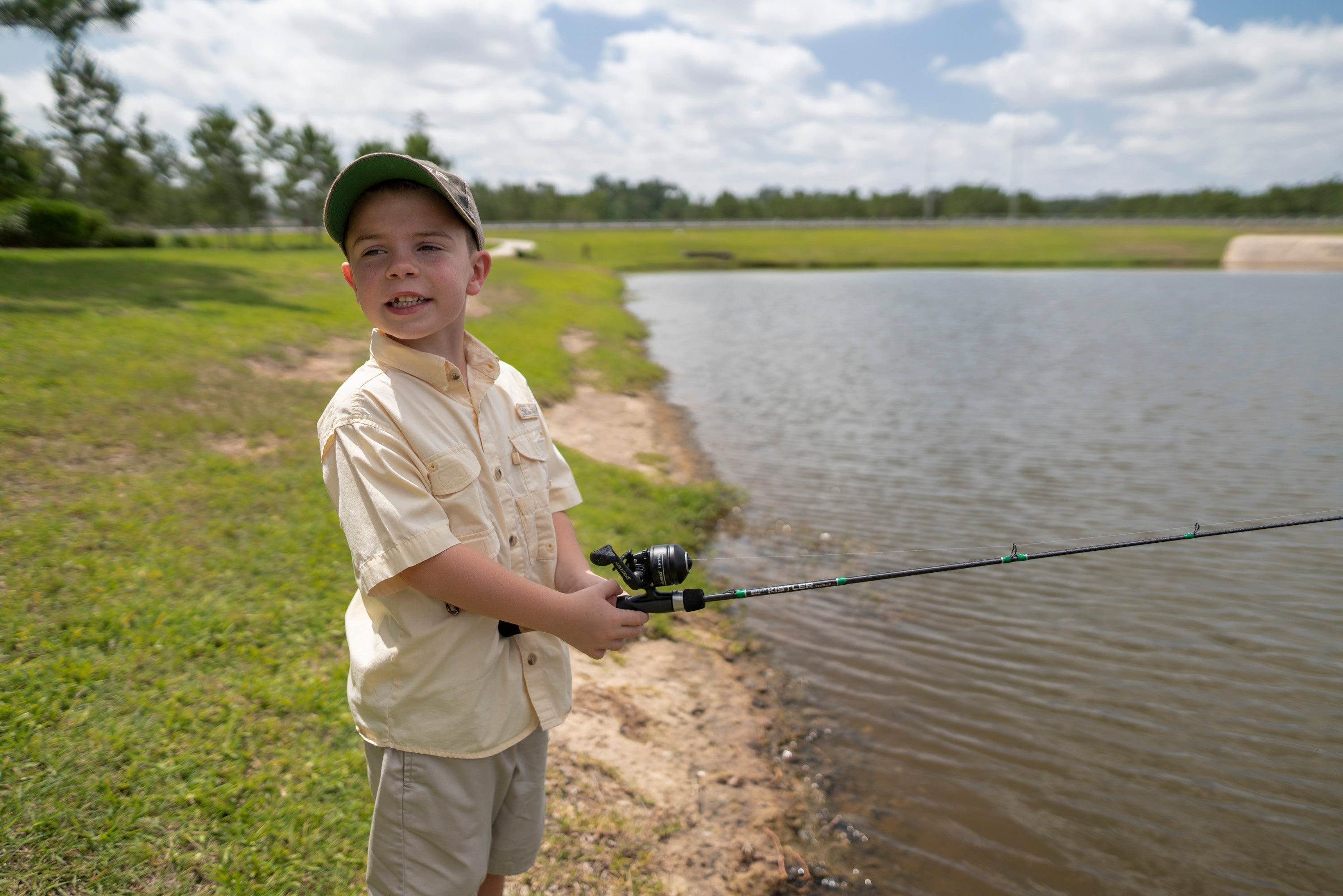 Grasshopper Fishing Rod