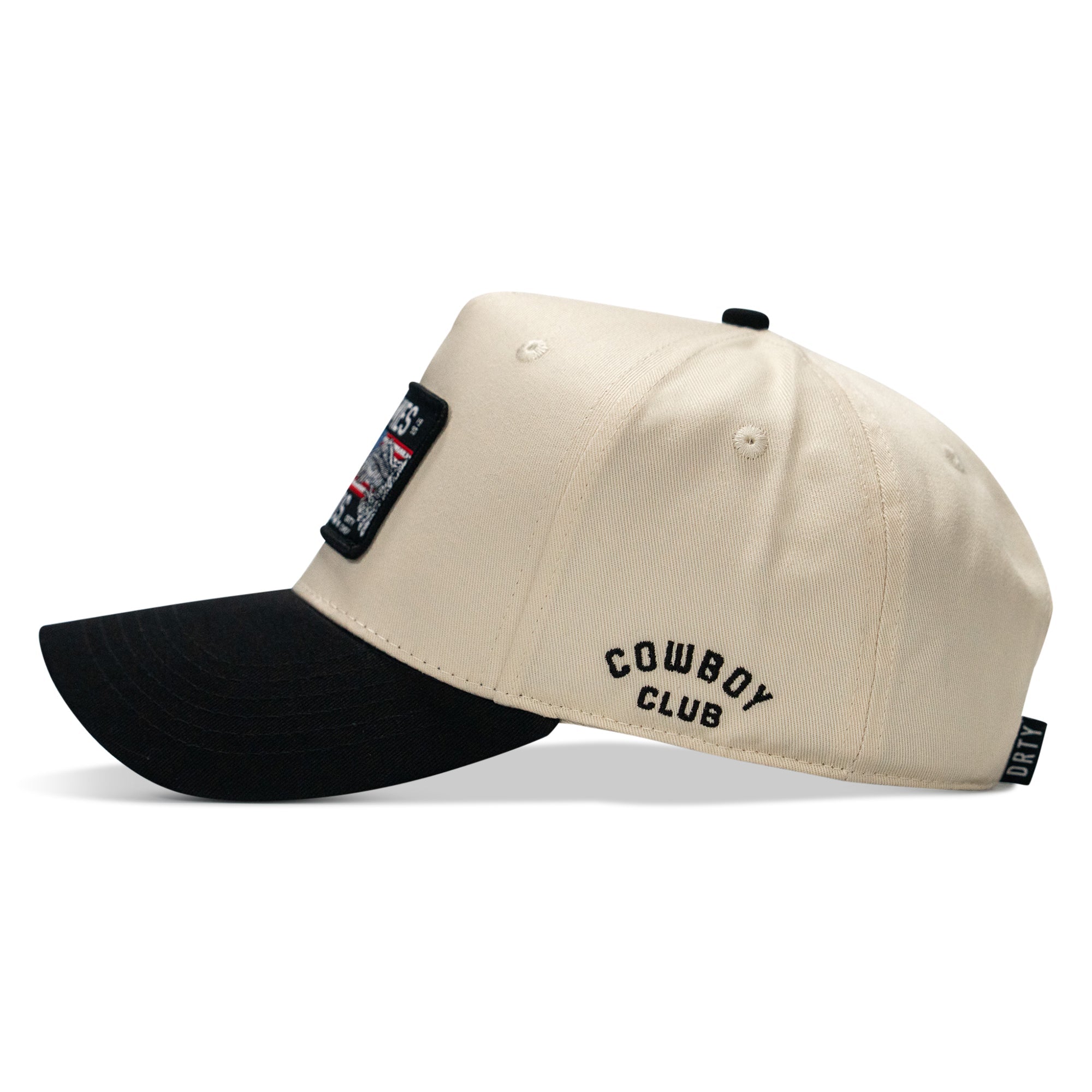 Hard Times Make Hard Bastards Patch Classic 5 Pannel Snapback Hat