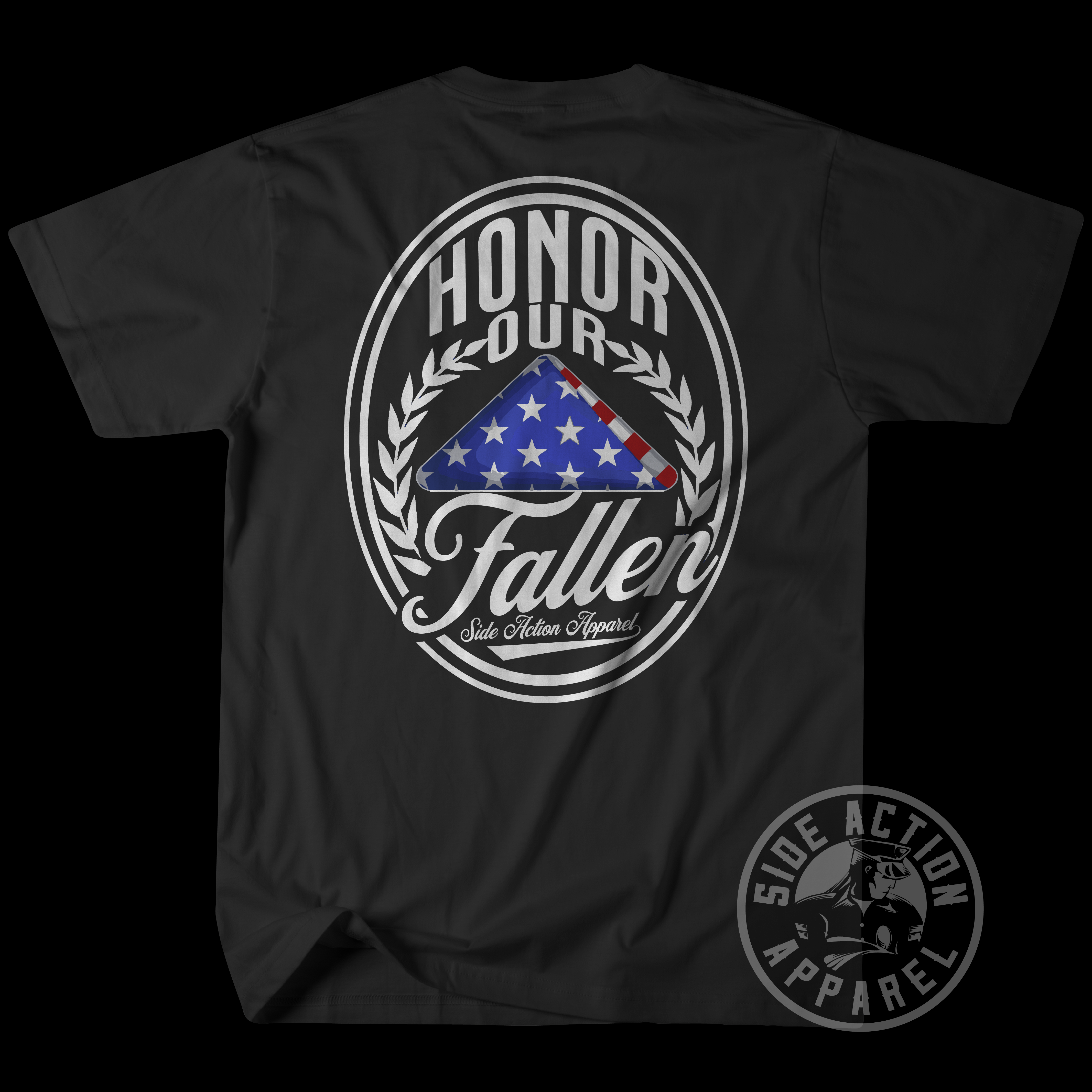 Honor our Fallen Tee - Flag