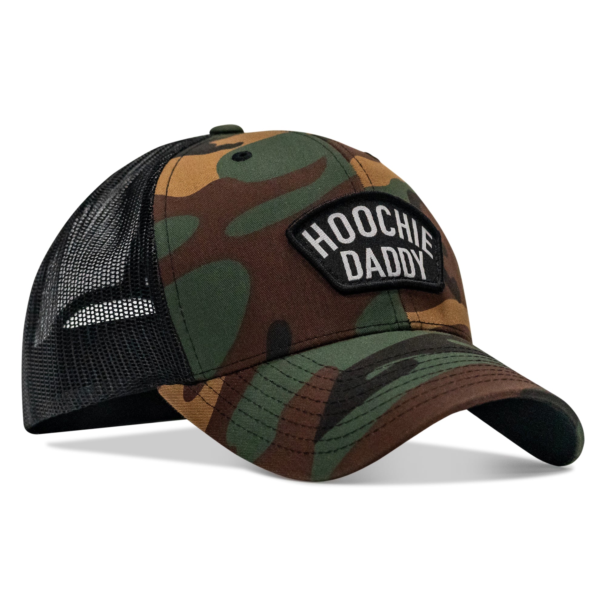 Hoochie Daddy Arched Patch Snapback Hat