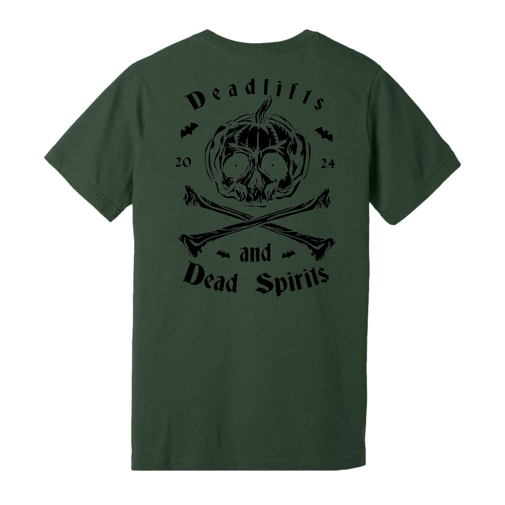 Deadlifts and Dead Spirits Tee