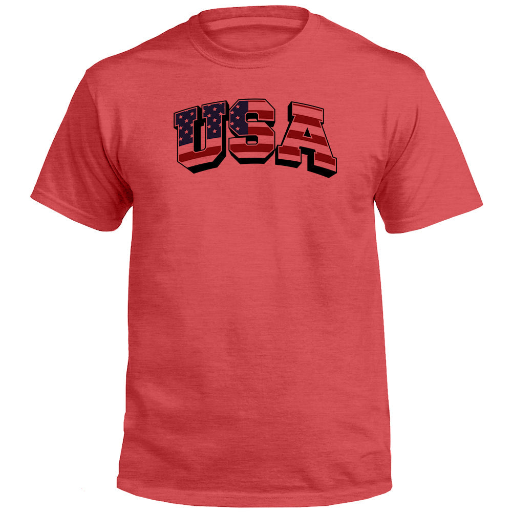USA Flag Lettering (Front)