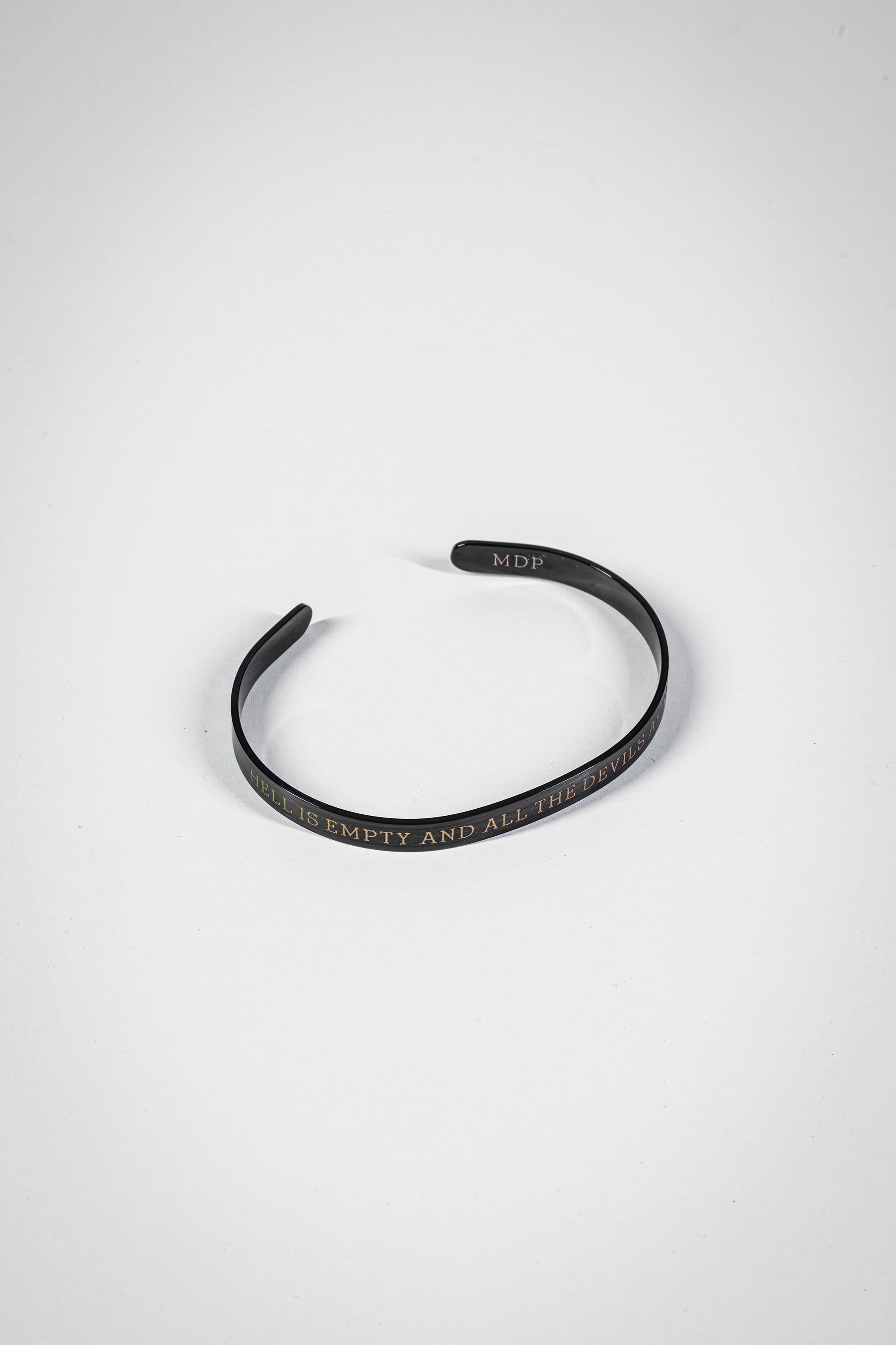 Hell is Empty Stainless Steel Cuff