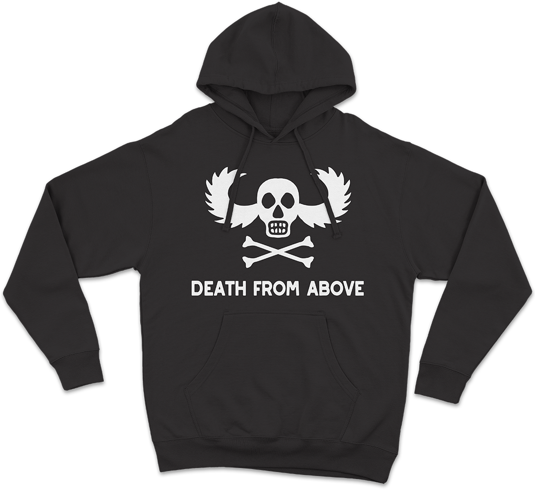 Vietnam Airborne War Wings Hoodie