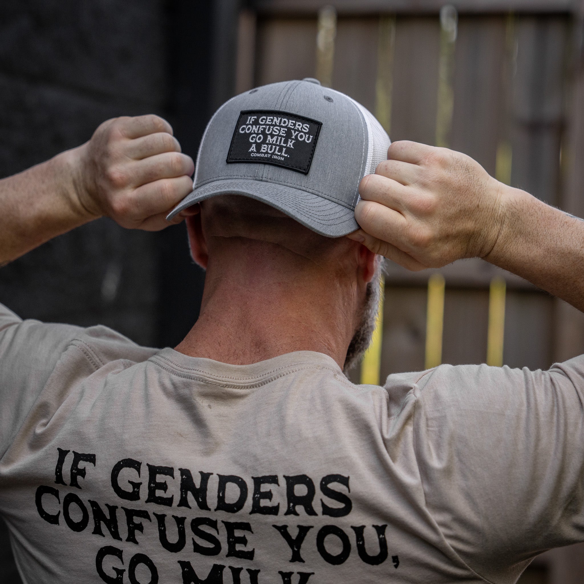 If Genders Confuse You, Go Milk A Bull Patch Snapback Hat