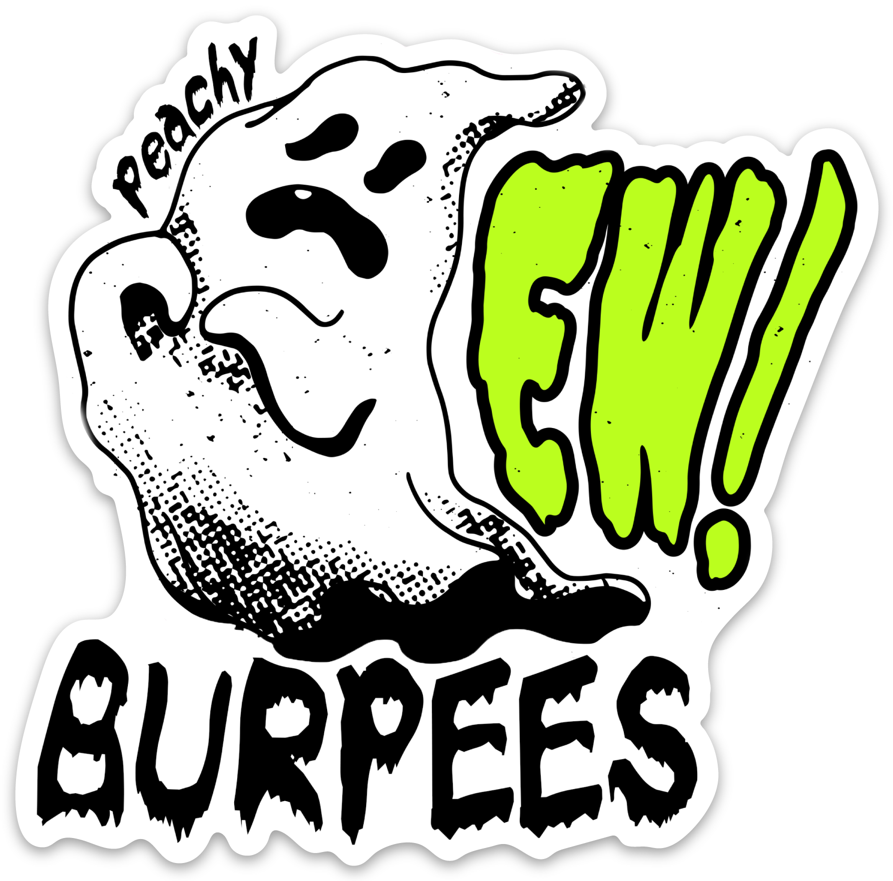 EW! Burpees Sticker