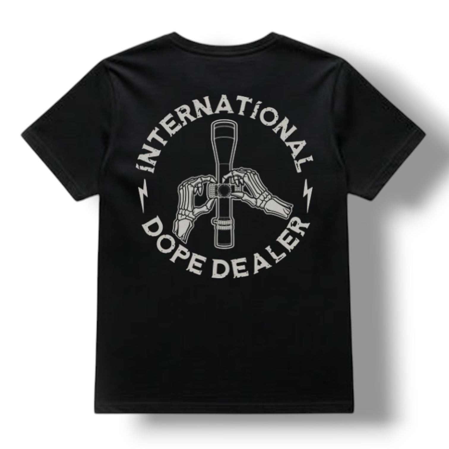 "DOPE DEALER" TEE (BLACK / MIL GREEN)