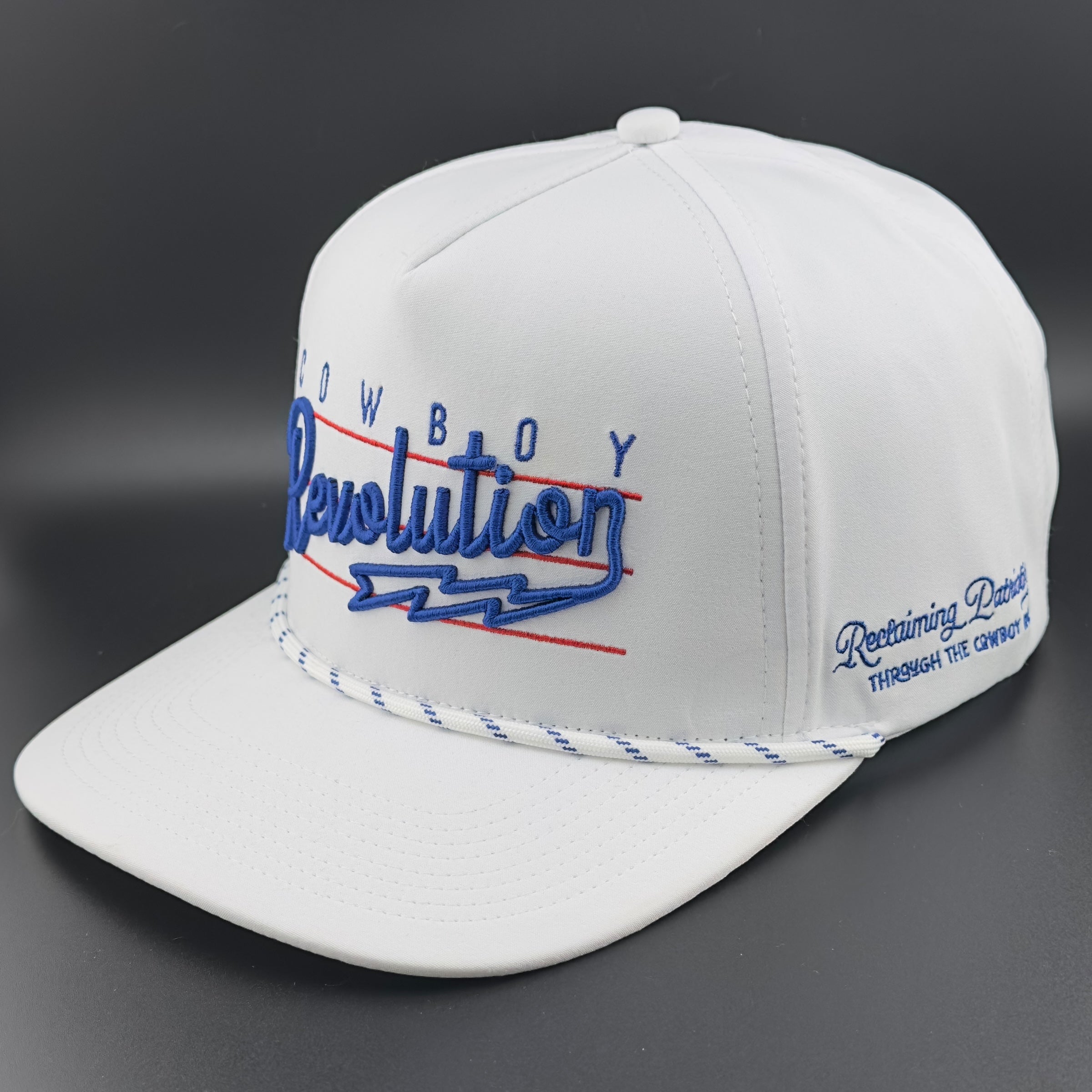 “LIGHTNING" WHITE PERFORMANCE HAT