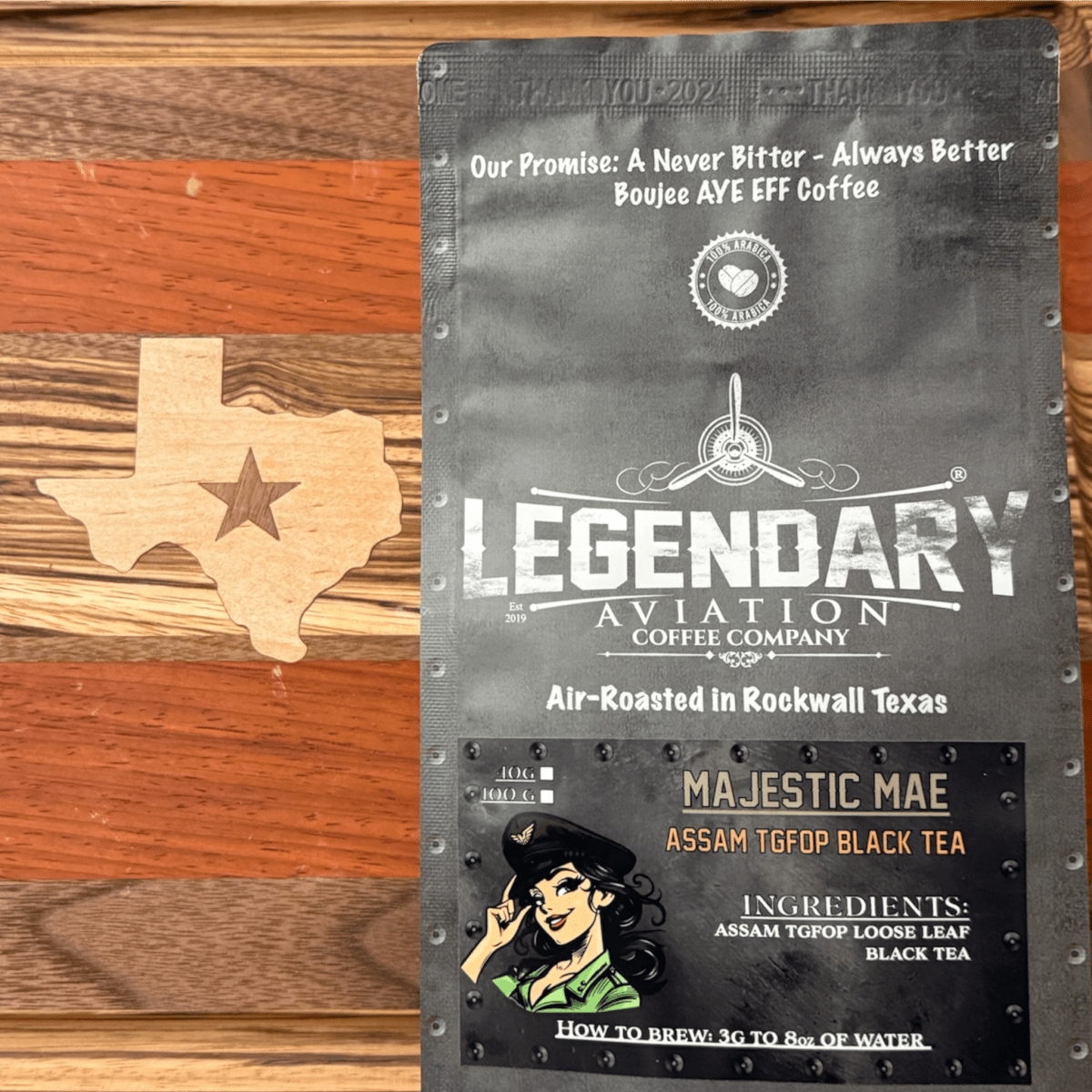 Majestic Mae | Smooth Black Loose Leaf Assam Tea