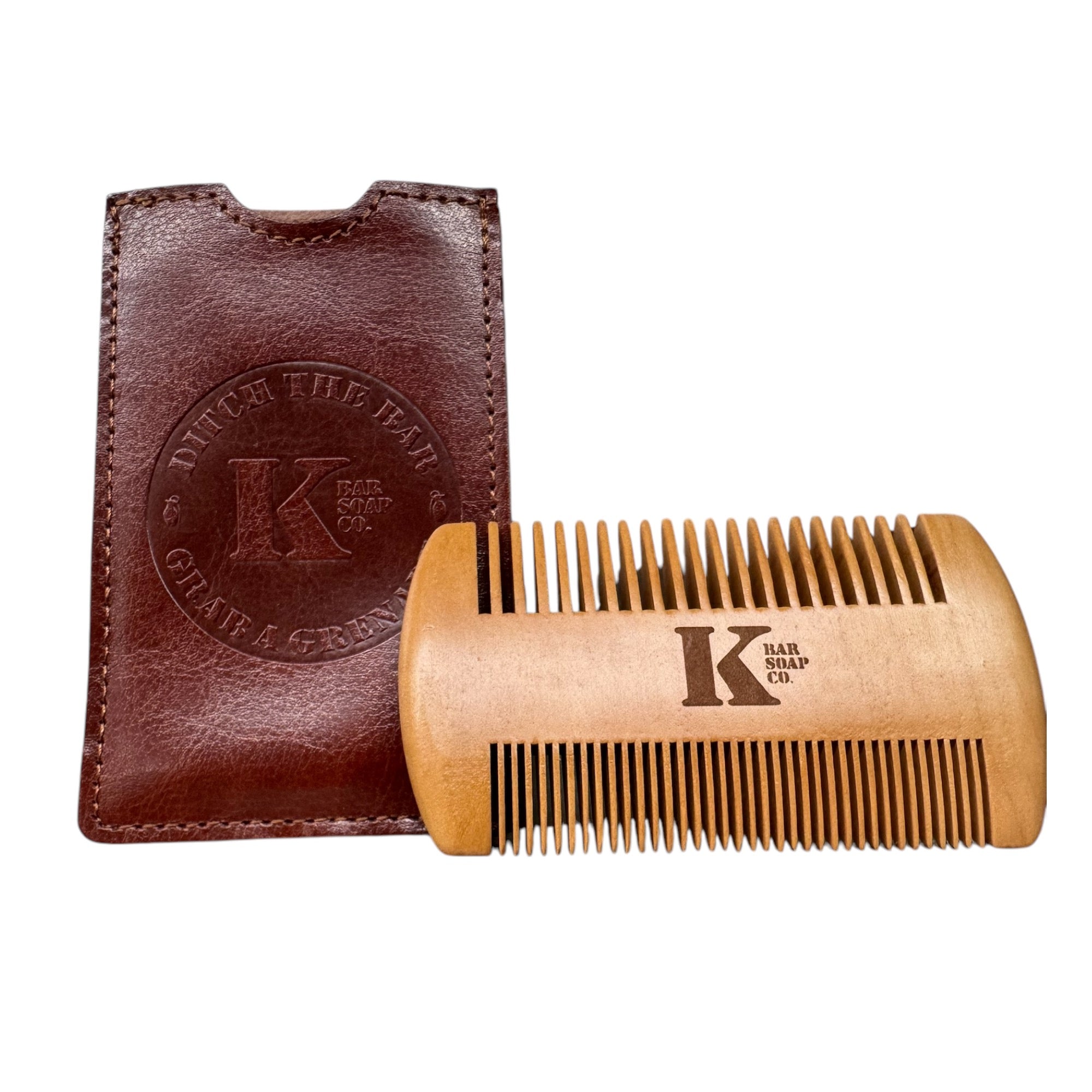 Custom Coarse and Fine KBSC Beard Comb