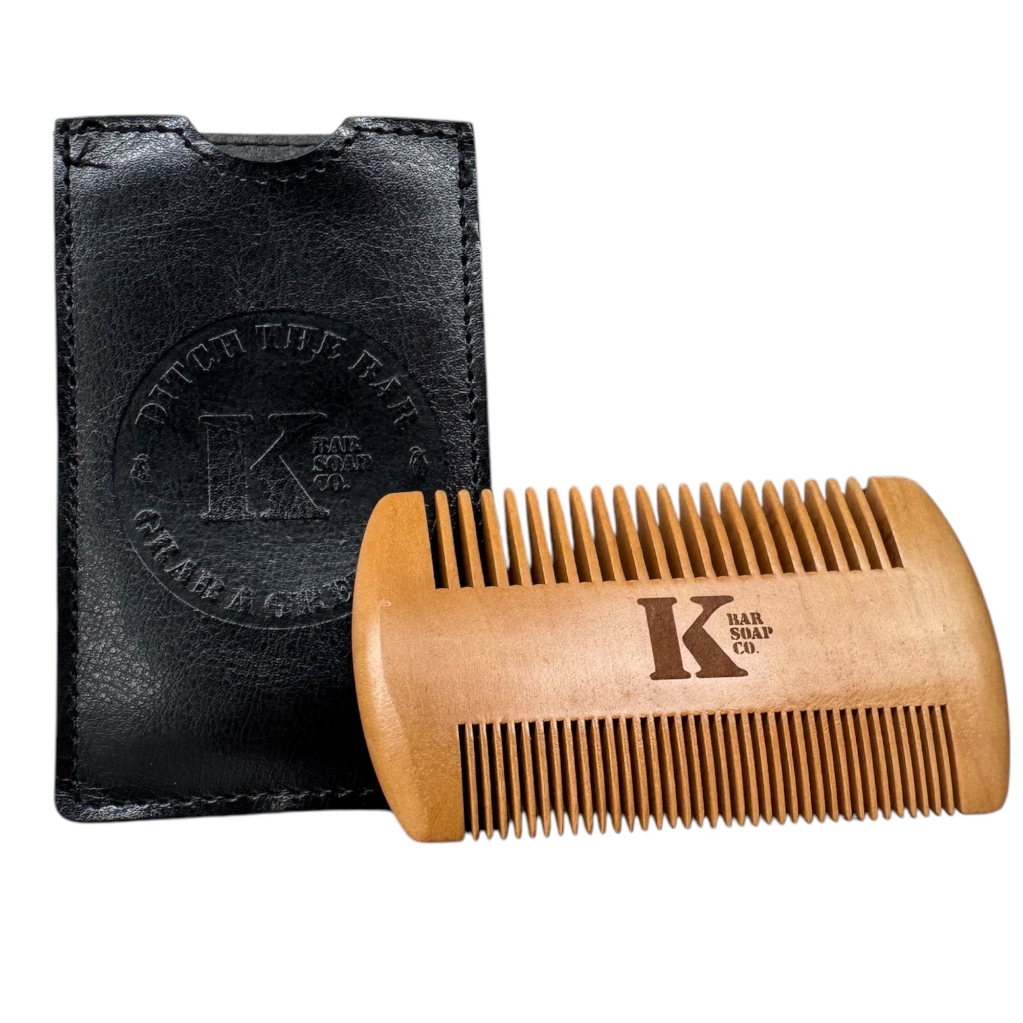 Custom Coarse and Fine KBSC Beard Comb
